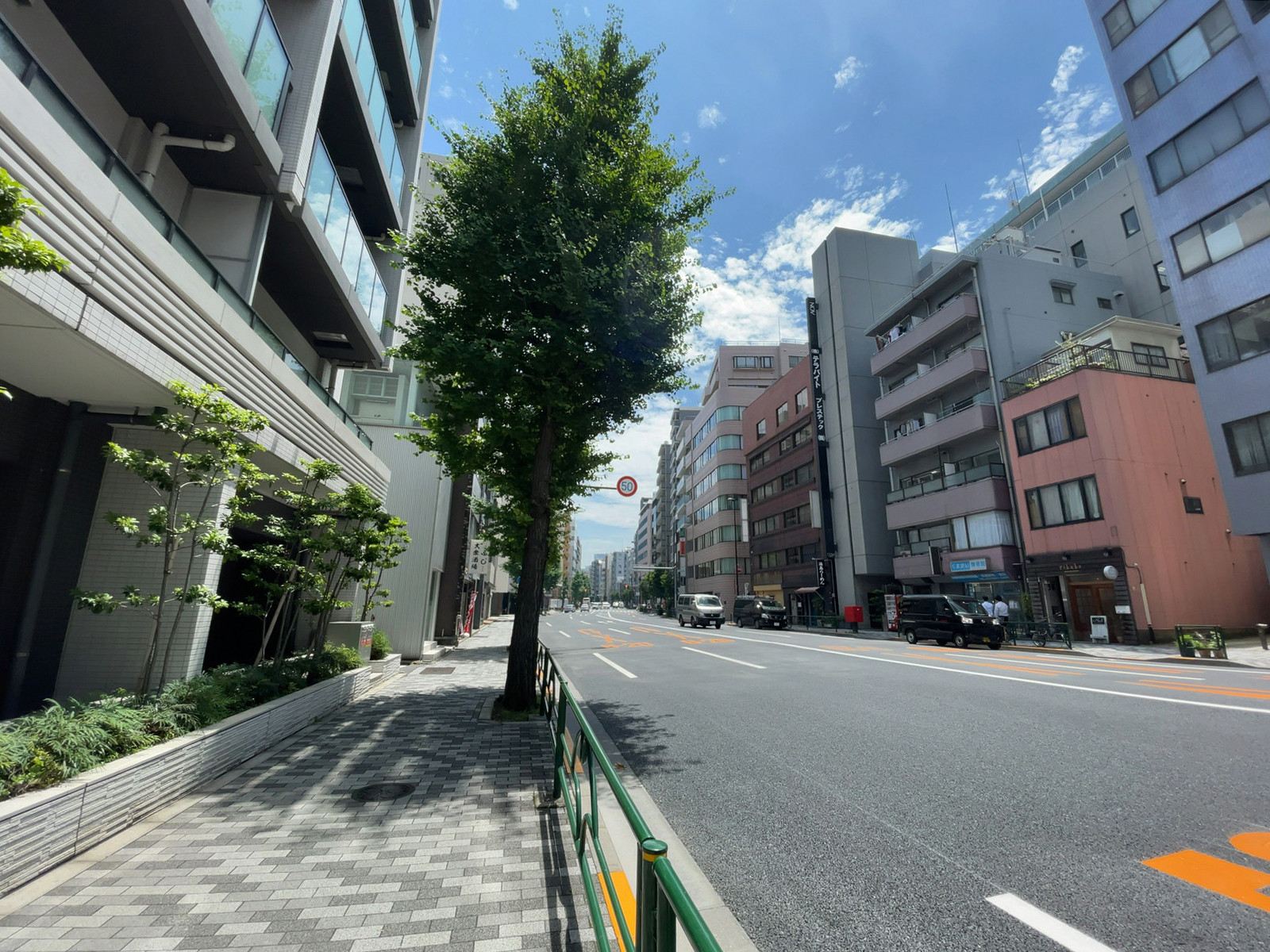 近くの神田白山線