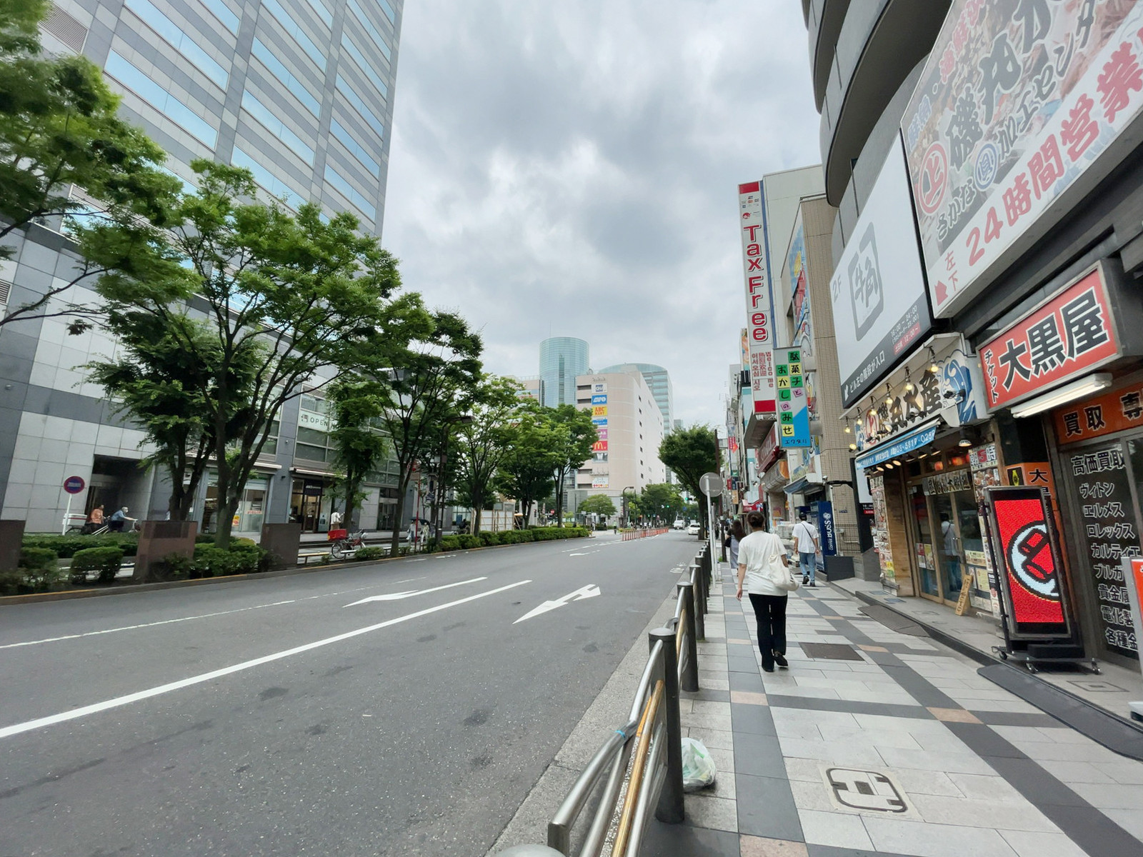 近くの北斎通り