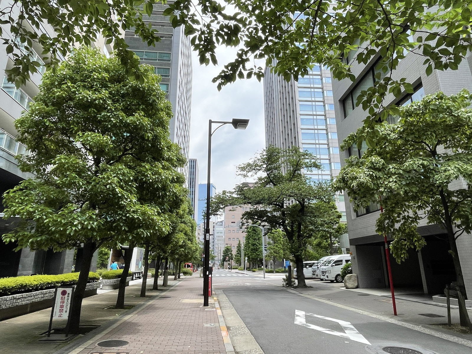 SUN TORAビル前面の通り