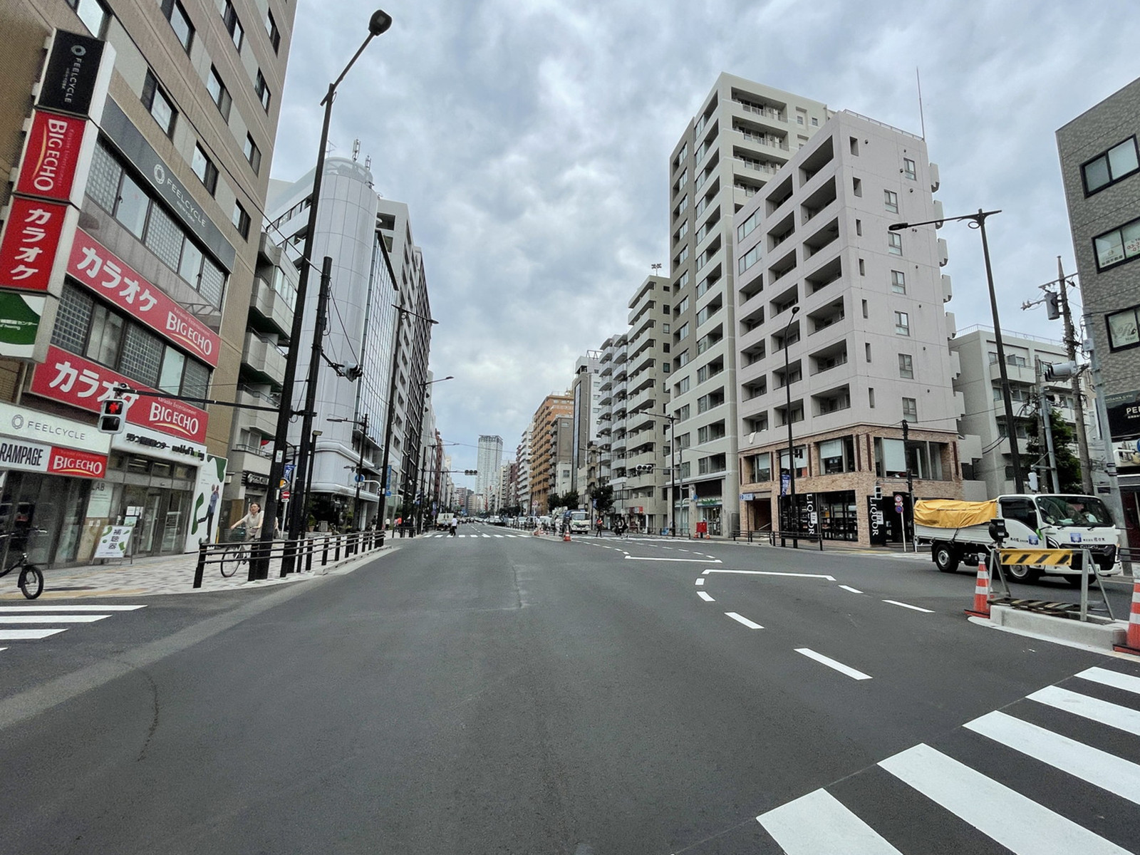 付近の山手通り