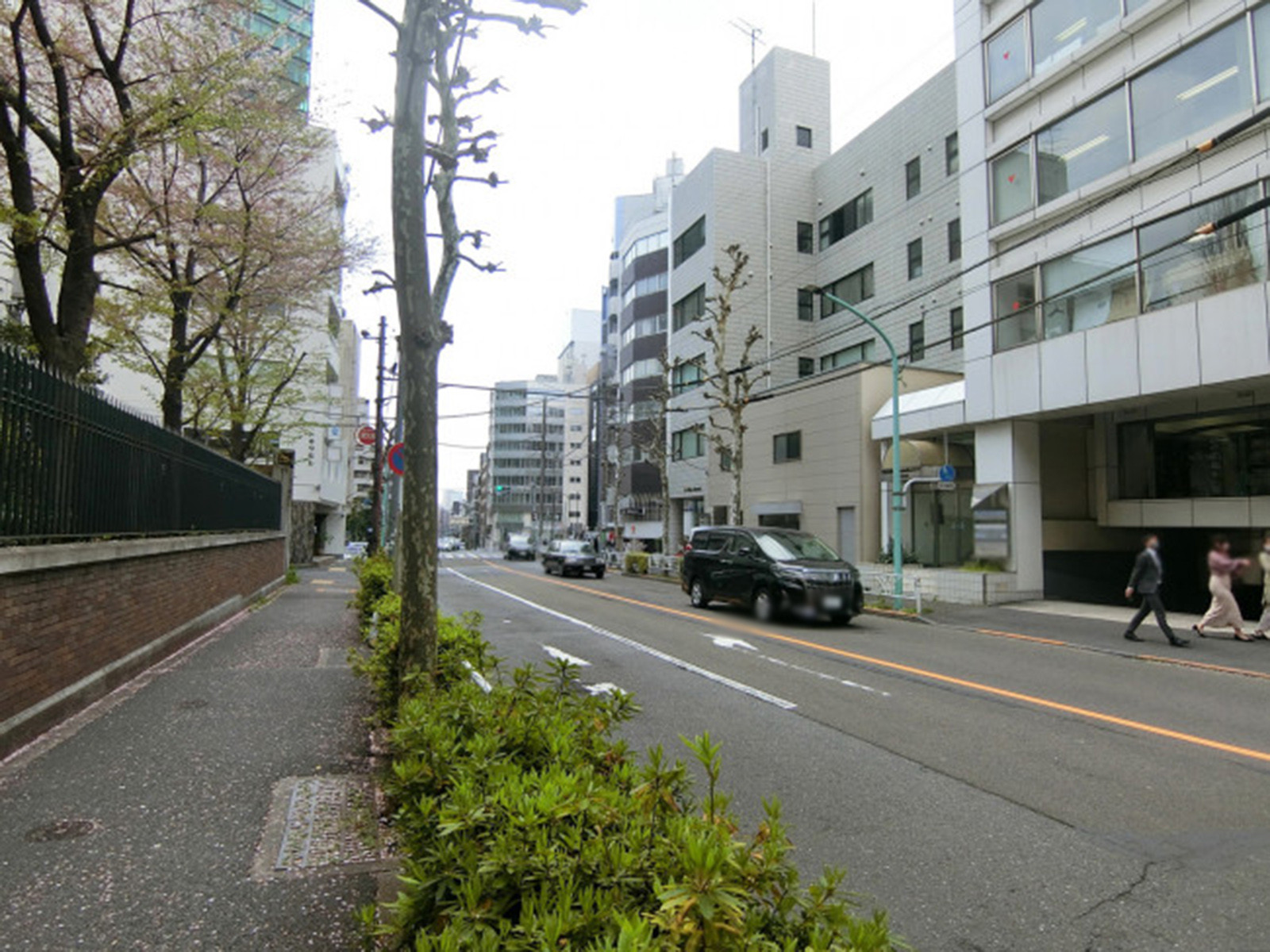 倉島渋谷ビル前面の通り