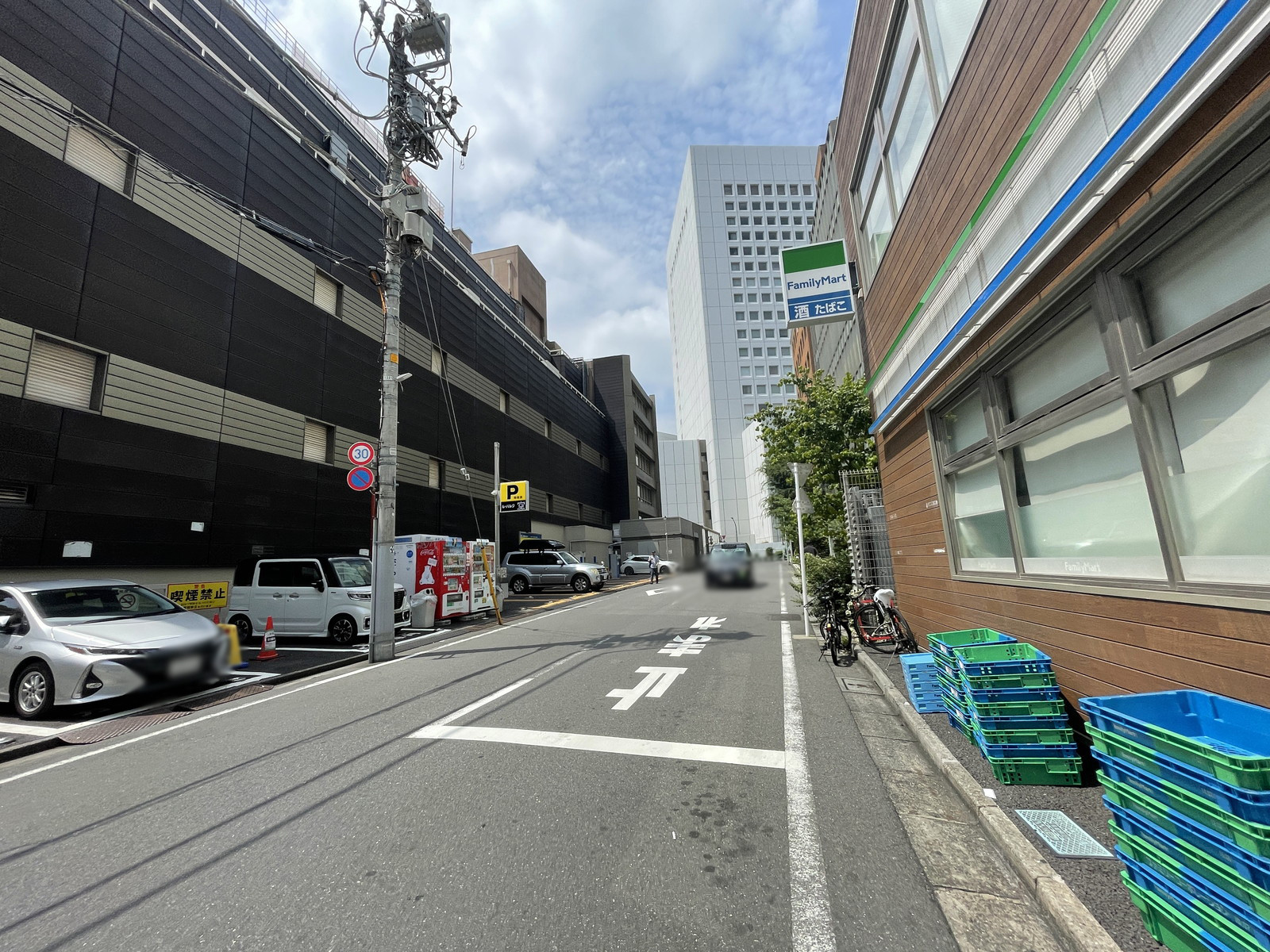 クロスオフィス渋谷Medio前面の通り