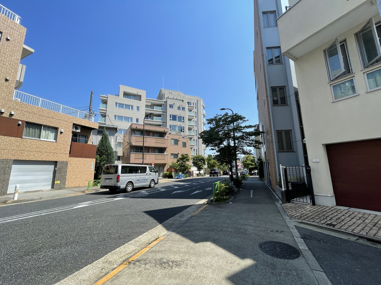 エスペランサ恵比寿前面の通り