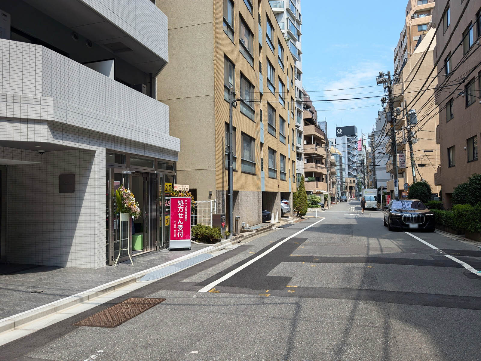 LA CITY麻布十番CELESTE前面の通り