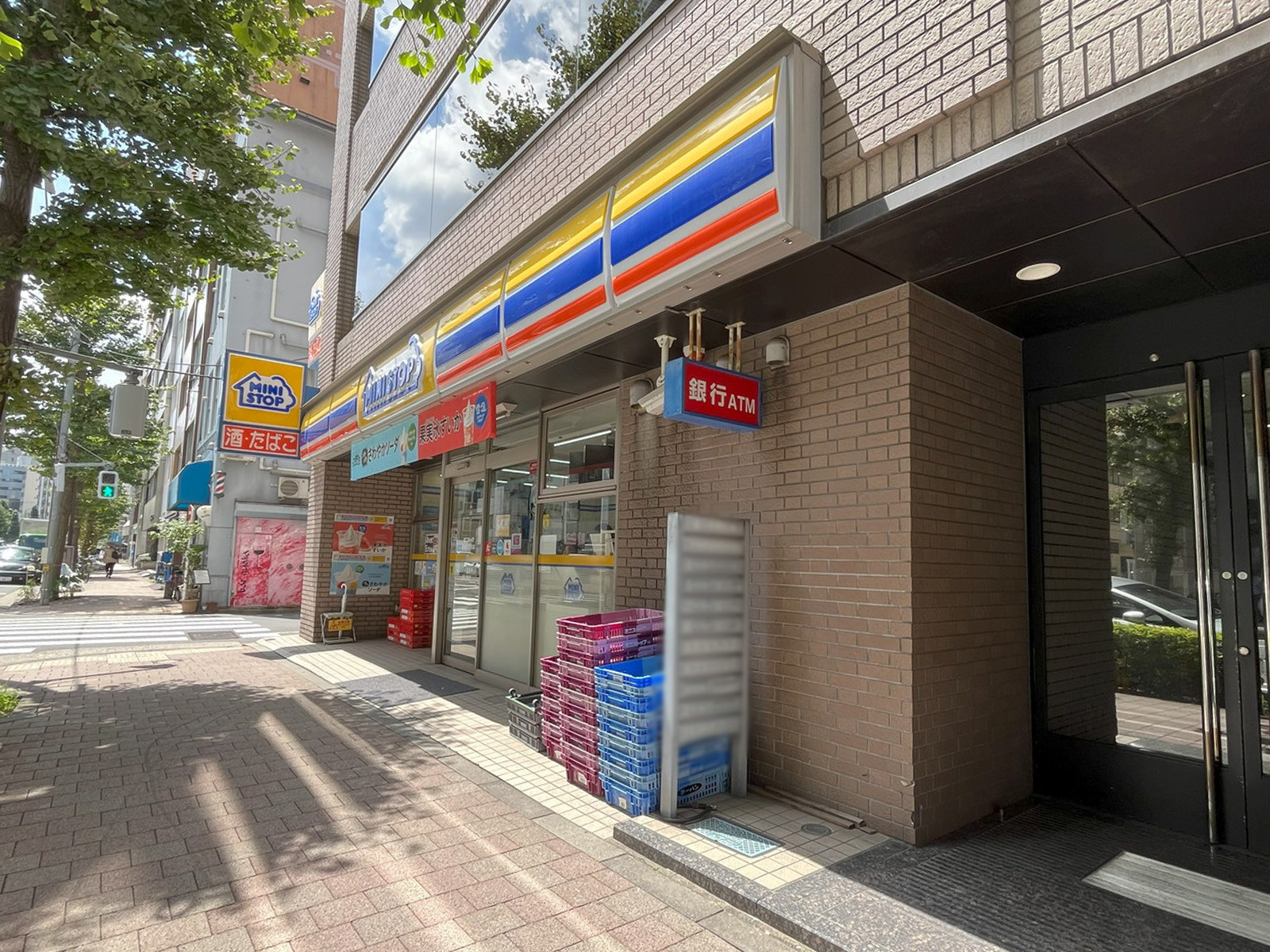 徒歩1分のミニストップ 岩本町2丁目店