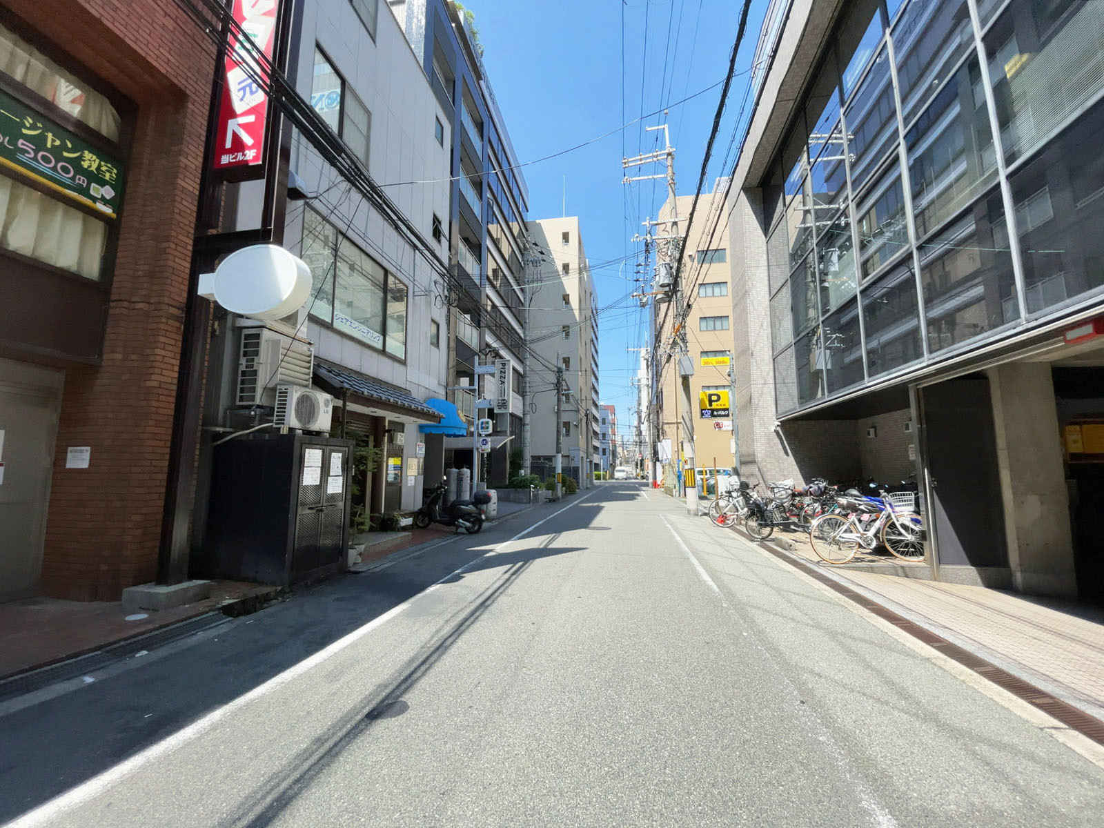 NLC新大阪三洋ビル前面の通り