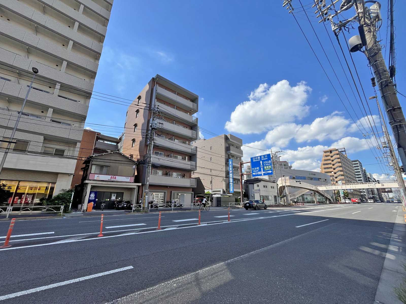 MGグレート前面の第一京浜