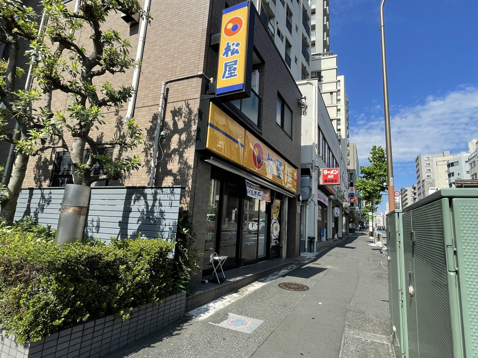 付近の松屋 新大塚店