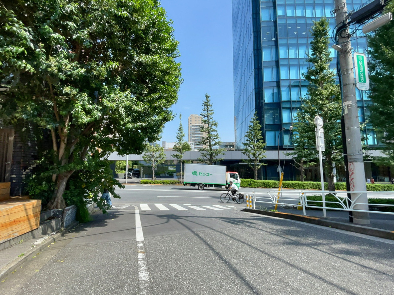 神宮前113前面の通り
