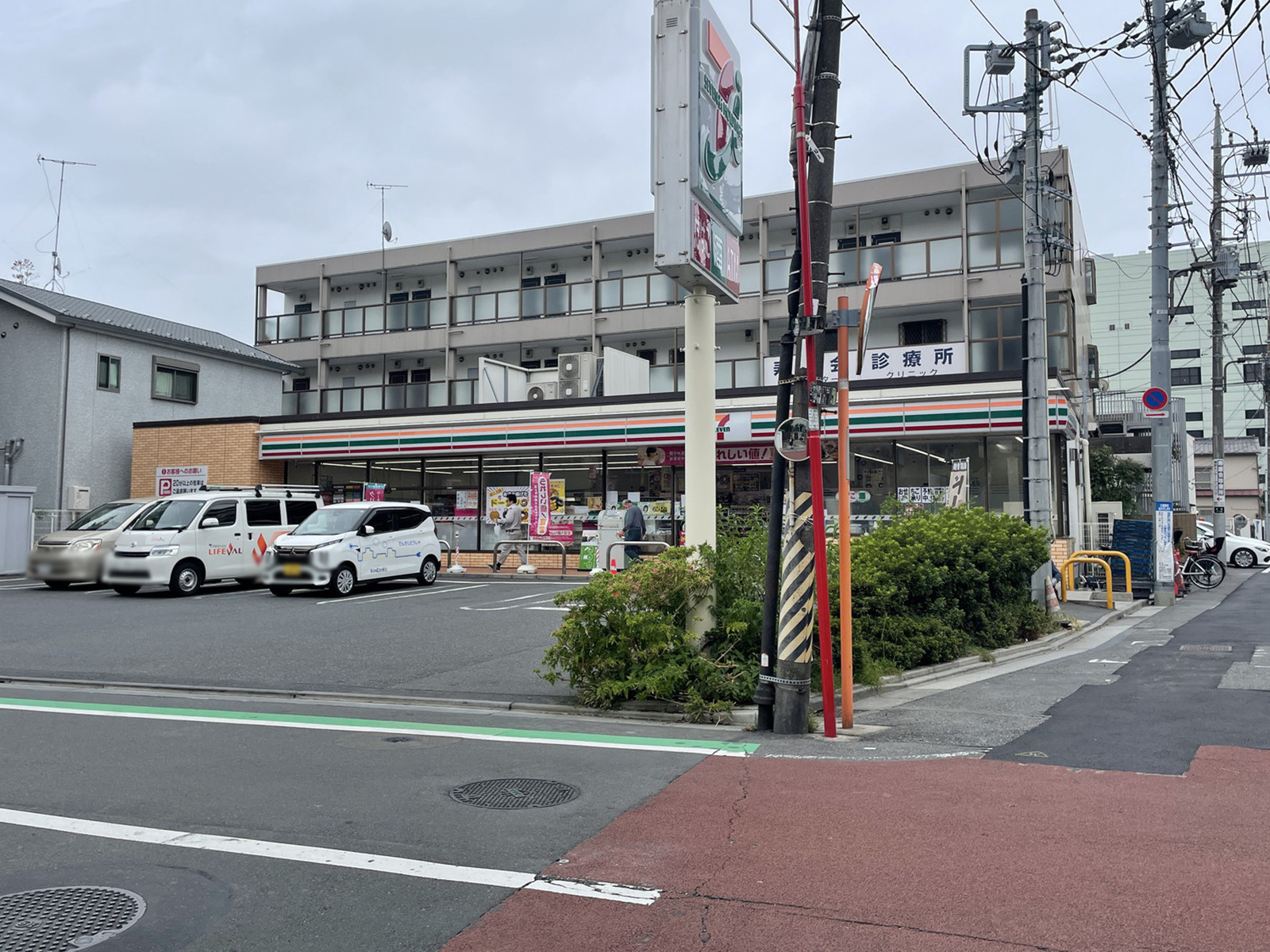 徒歩1分のセブンイレブン 江東南砂7丁目店