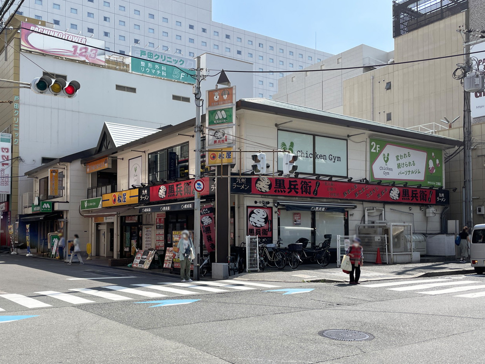 付近の飲食店