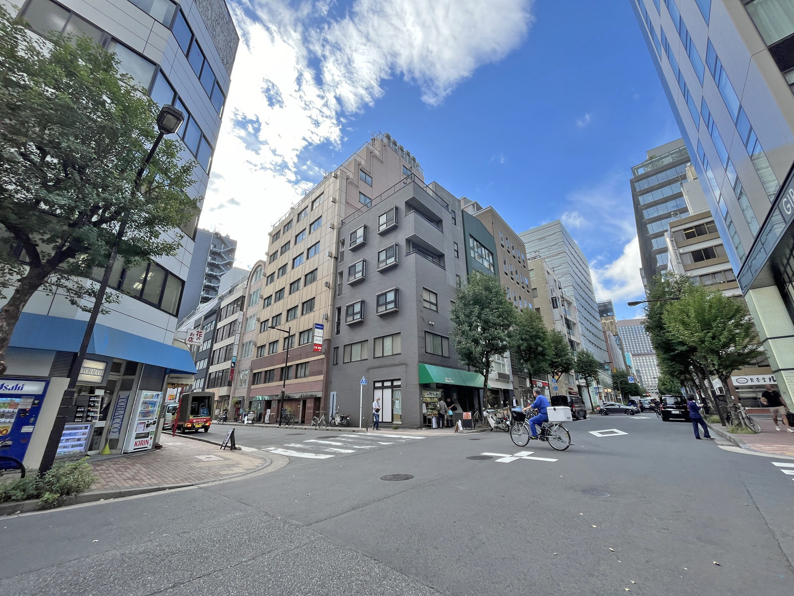 ティアラグレイス銀座タワー前面通り