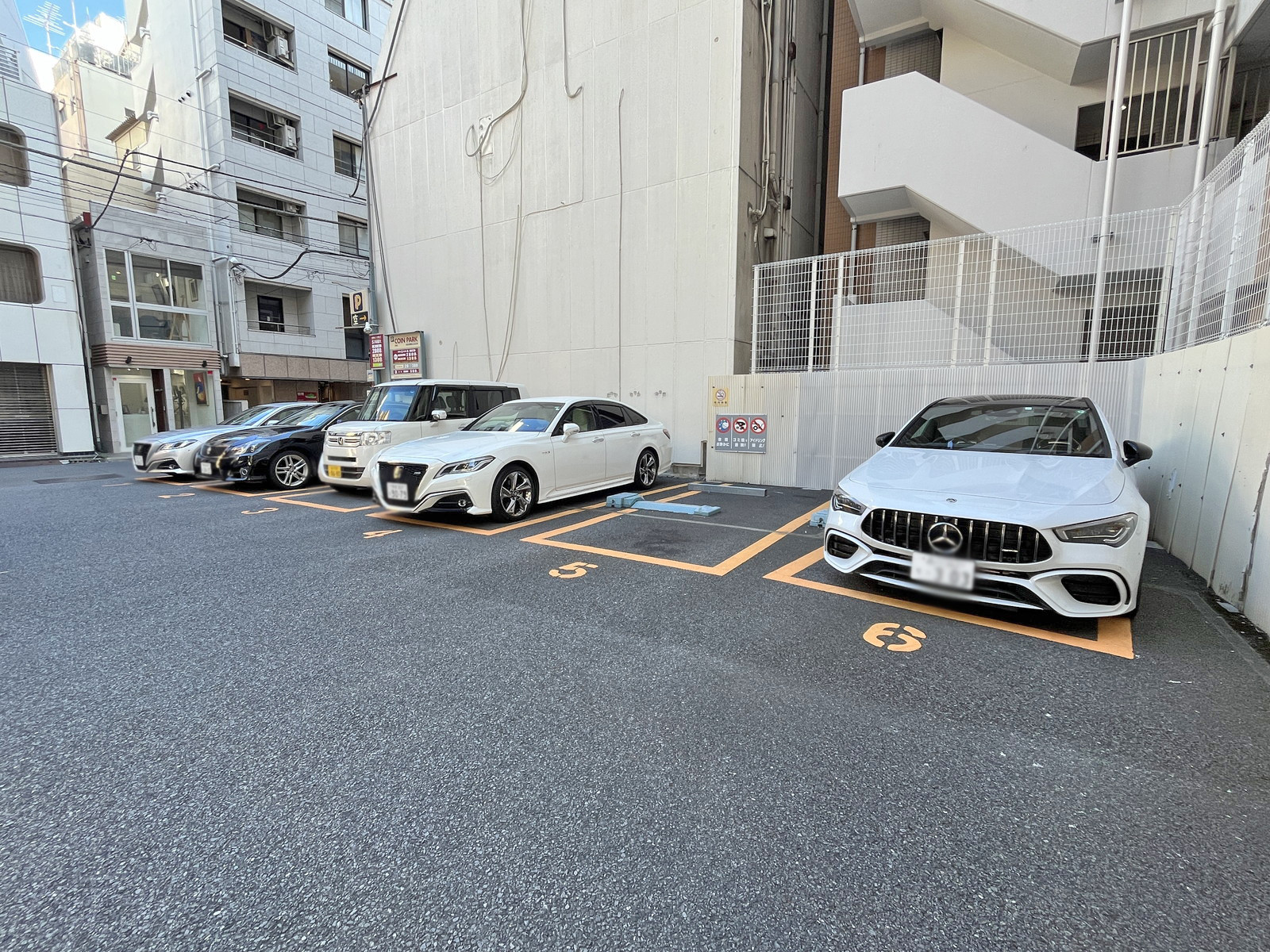 徒歩1分のコインパーキング