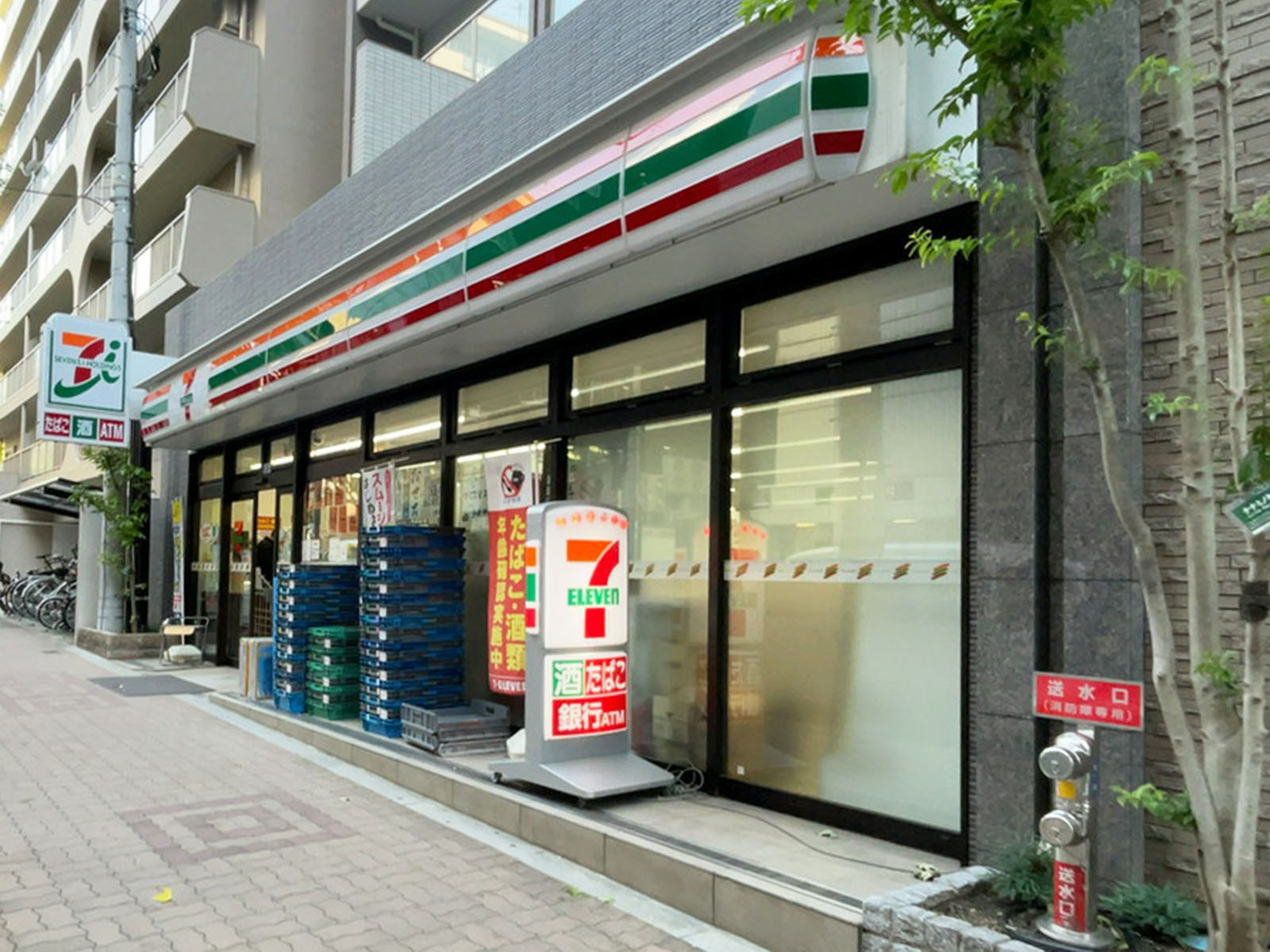 付近のセブンイレブン 大阪島町1丁目店