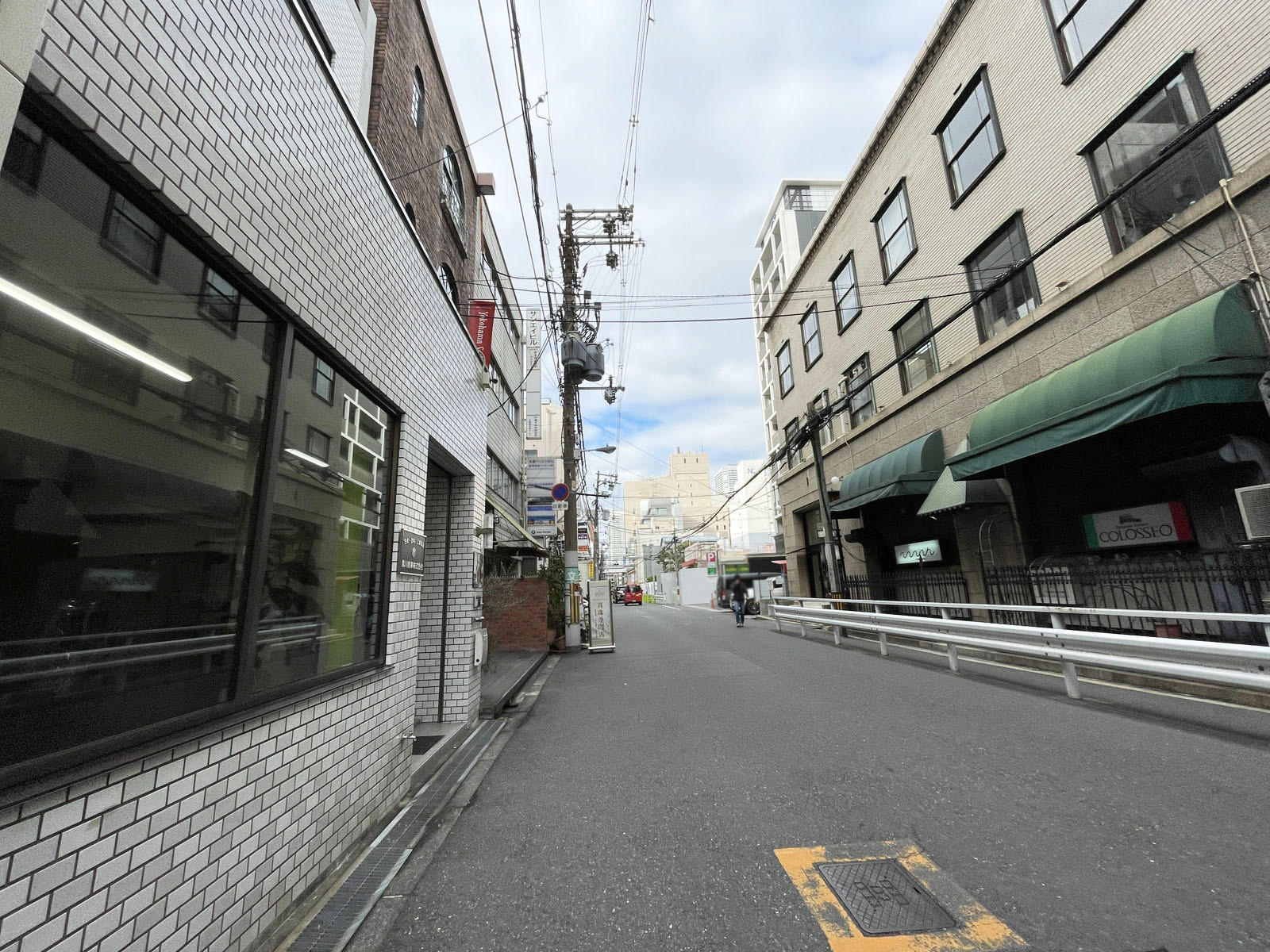 長堀多田ビル前面の通り