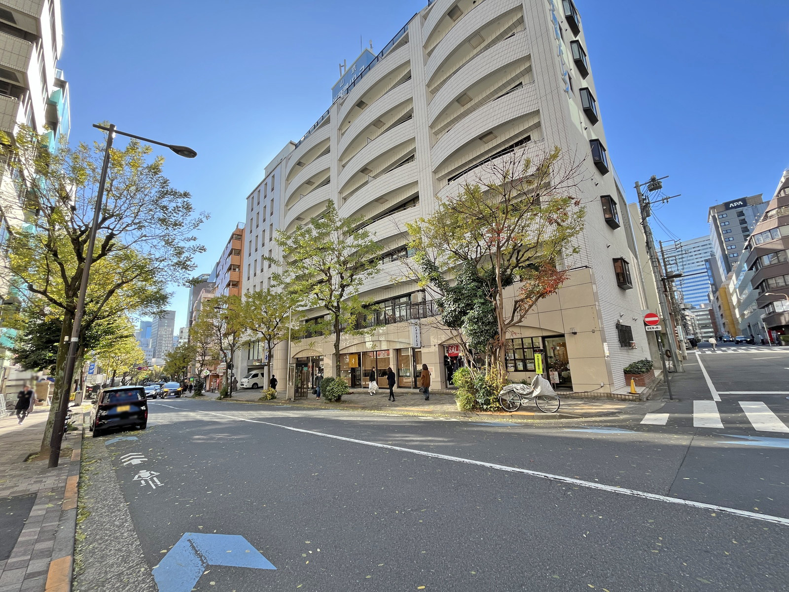 山京半蔵門パレス前面通り