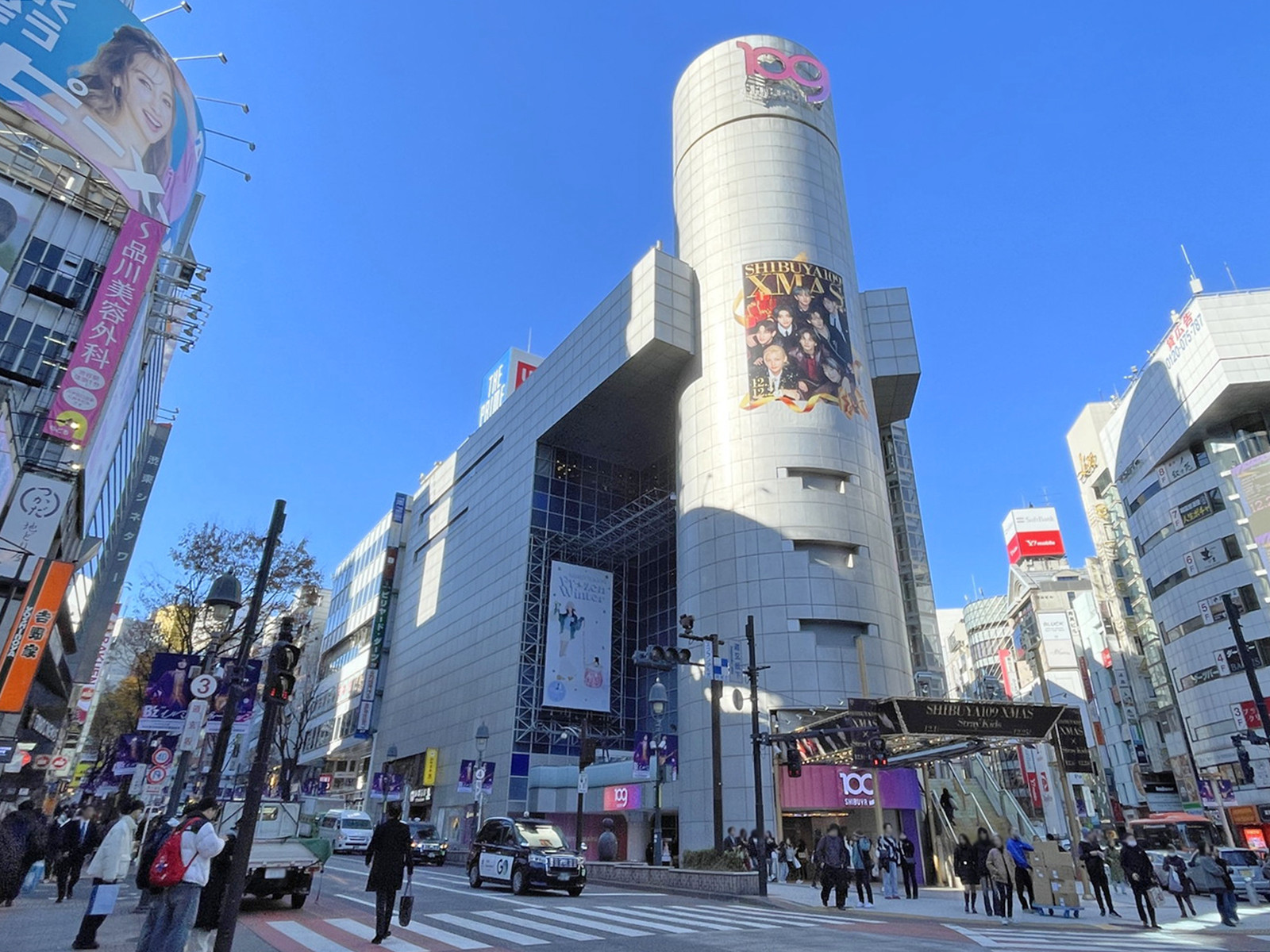 向かいのSHIBUYA109
