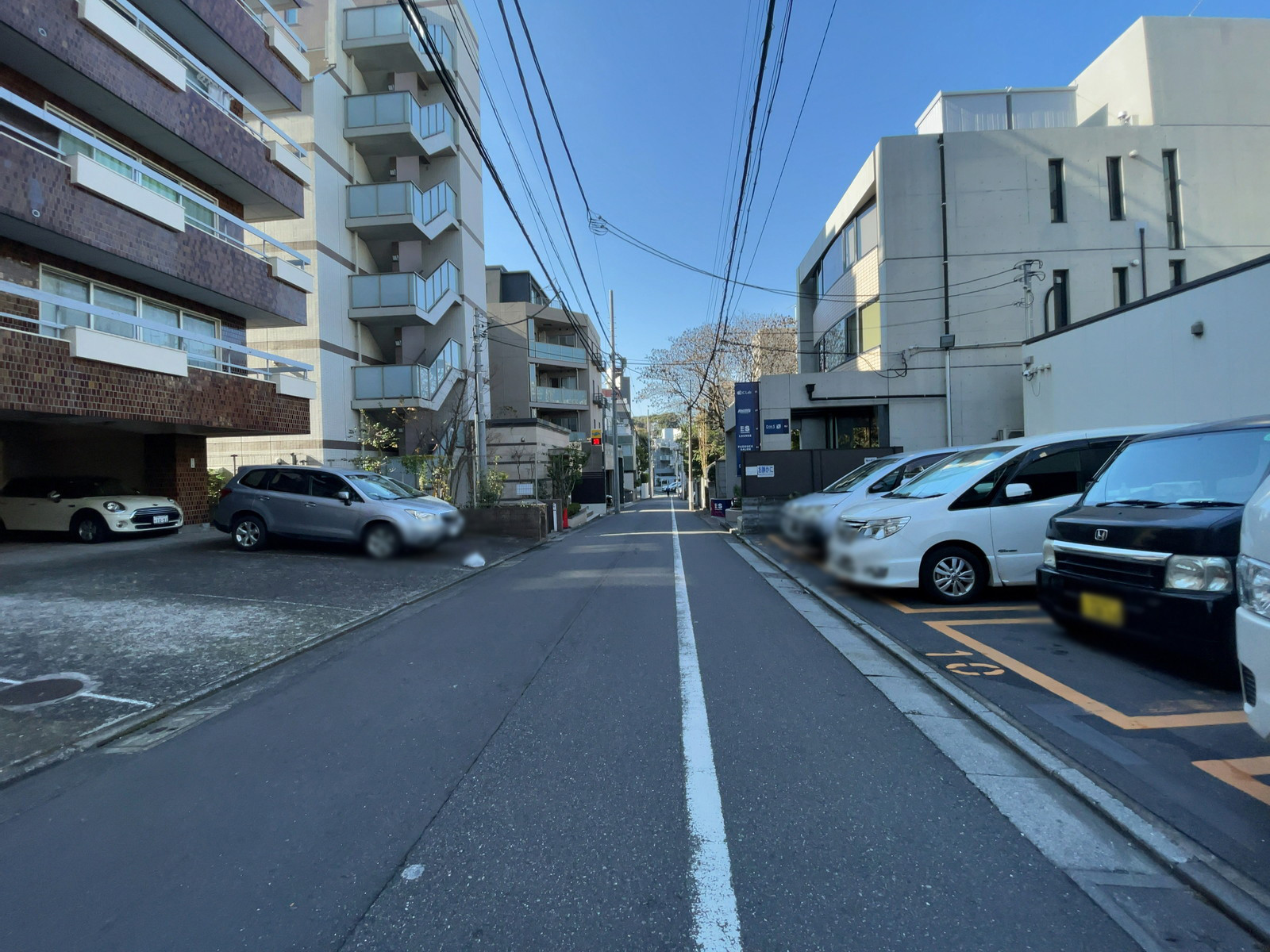 MT原宿ビル前面の通り