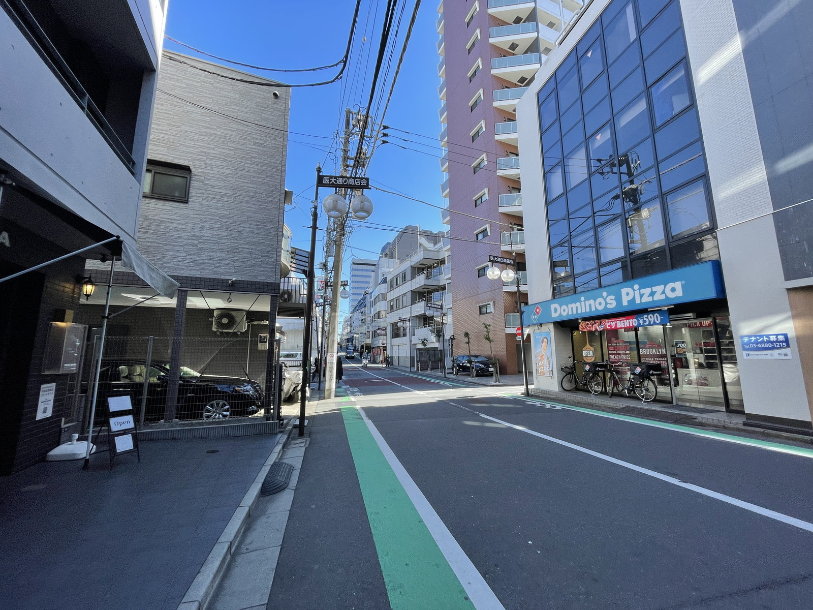 The Corner SHINJUKU前面の通り
