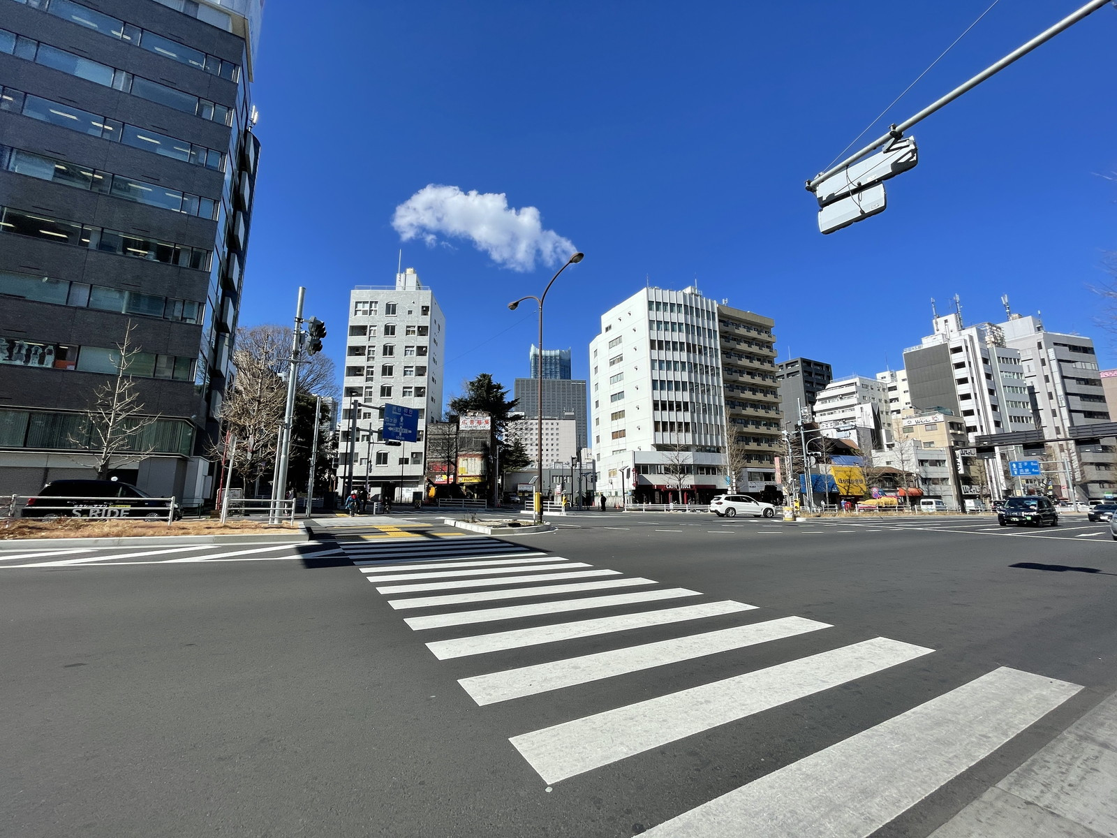 付近の明治通り