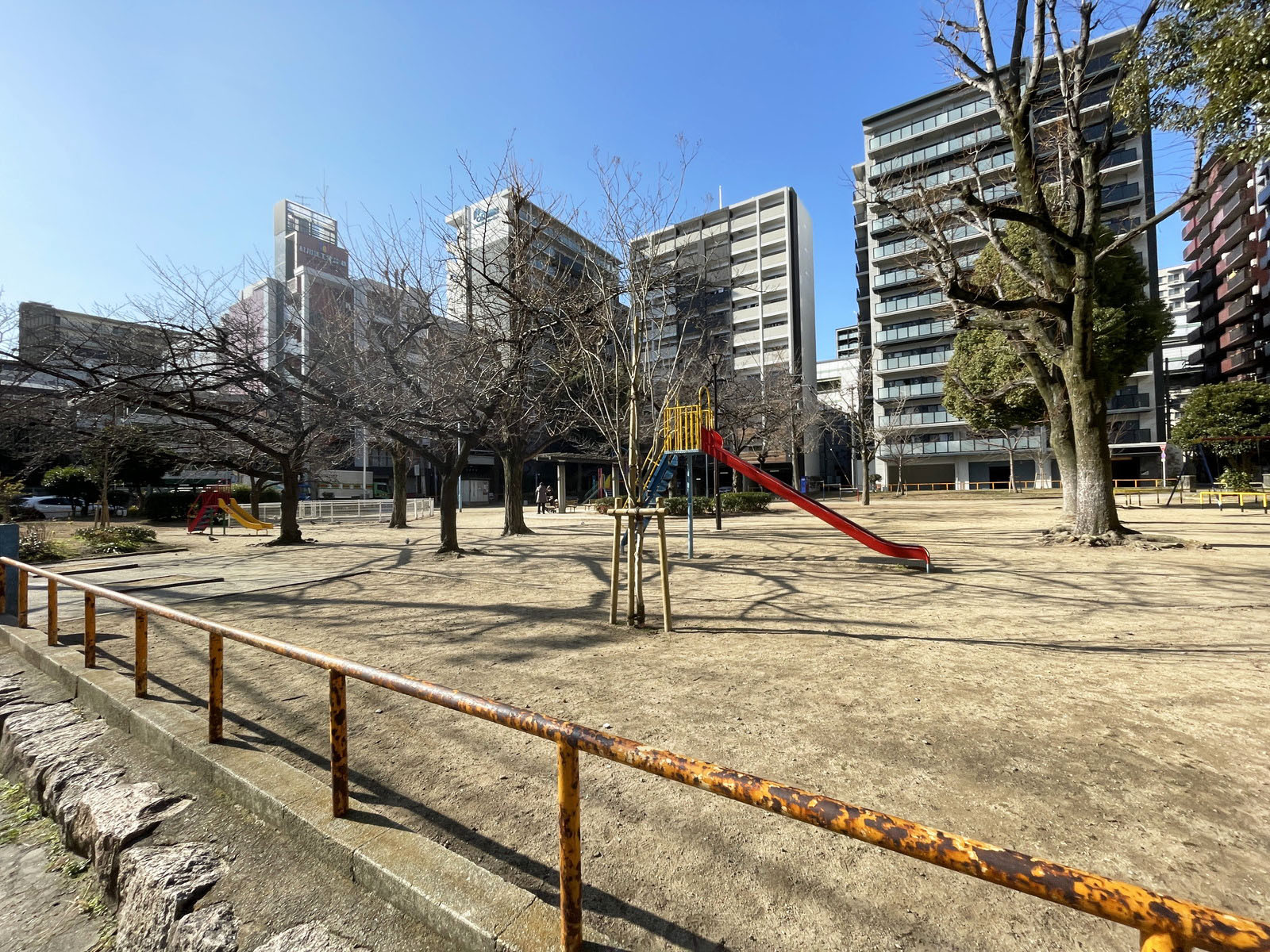 近くの江戸堀公園