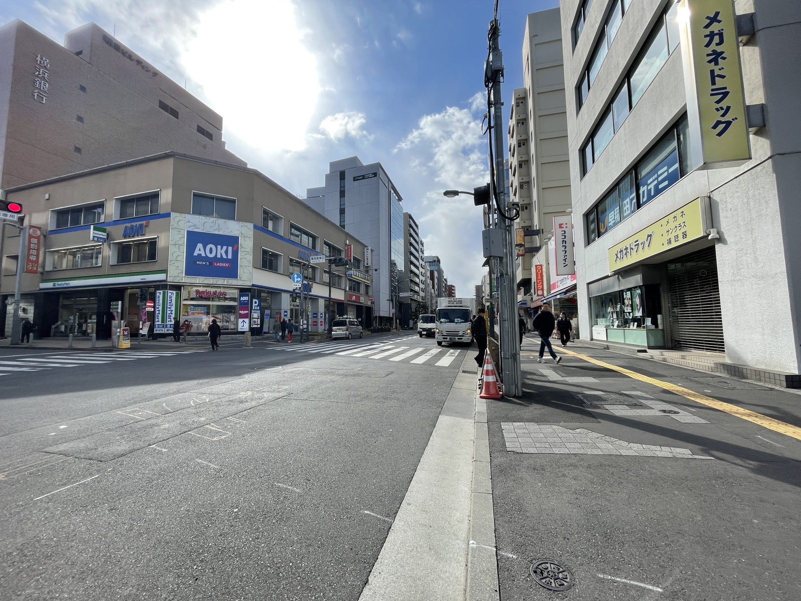 VORT蒲田前面の通り