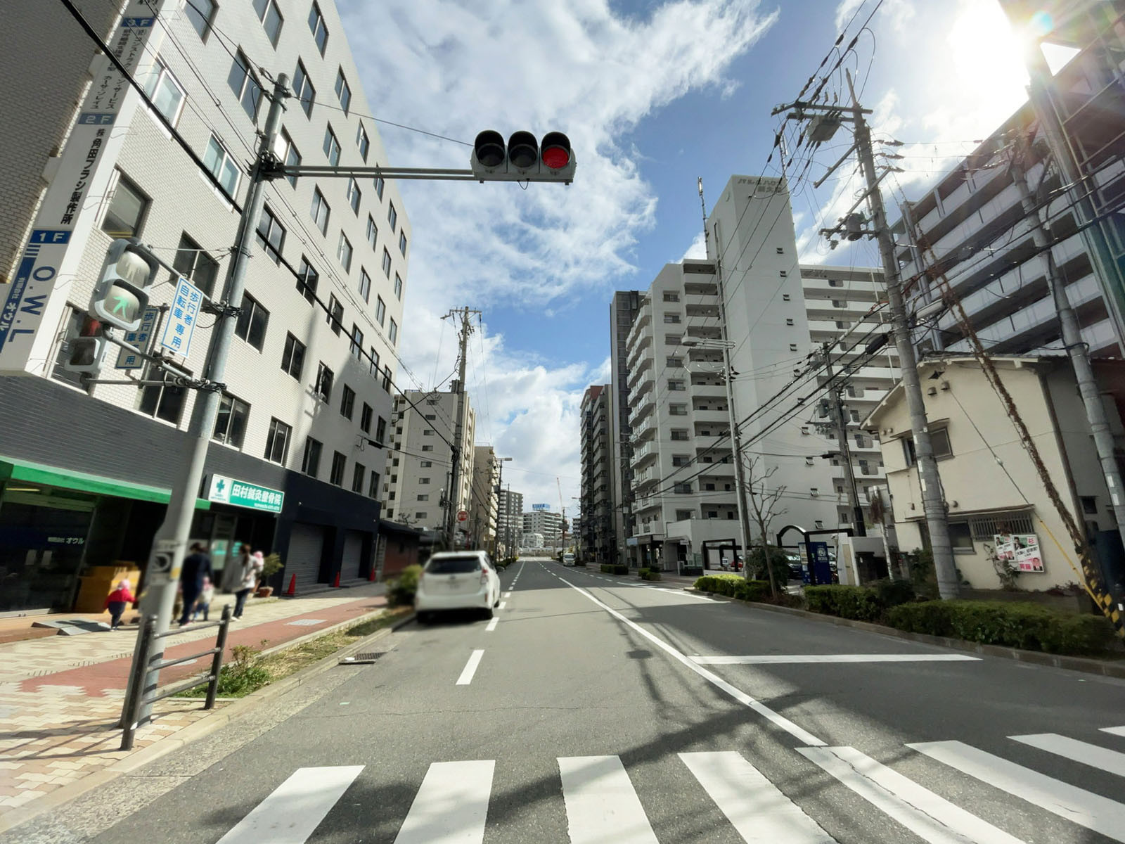 新大阪第2YSビル前面の通り