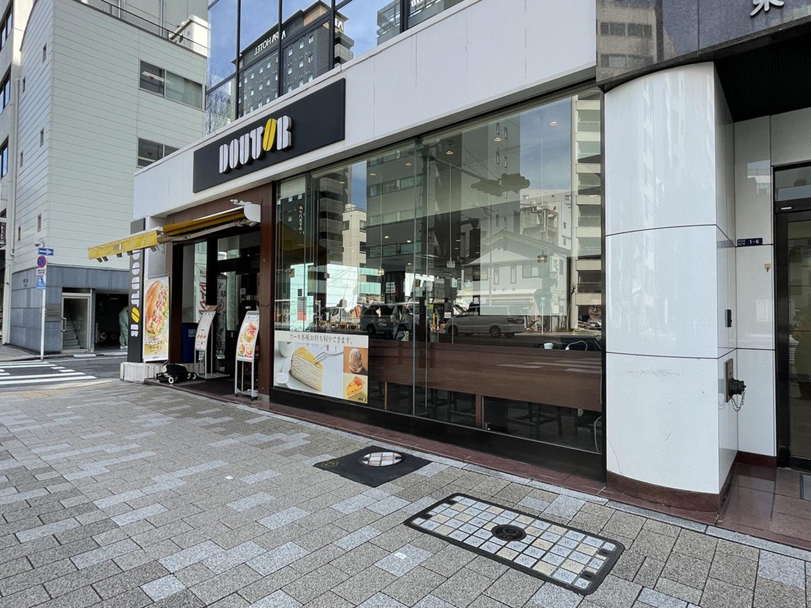 徒歩1分のドトールコーヒーショップ東日本橋店