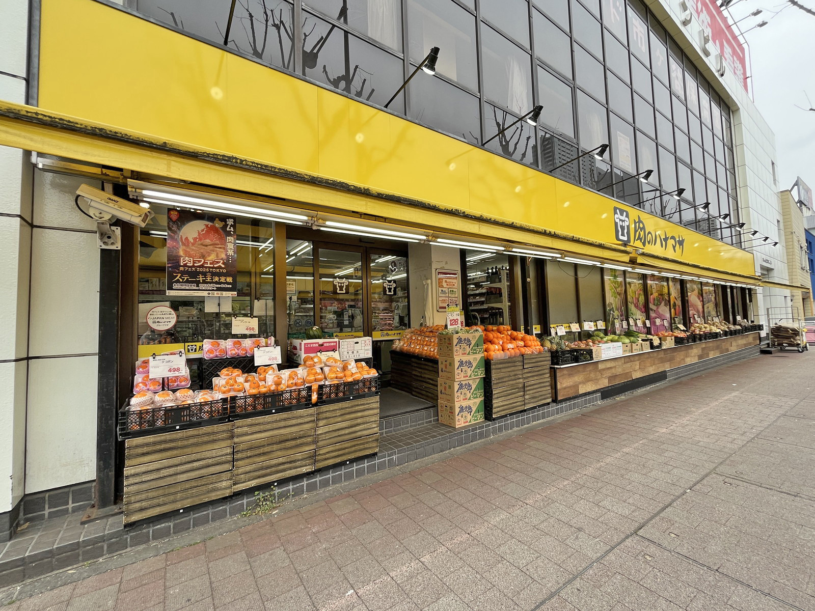 徒歩2分の肉のハナマサ市ヶ谷店