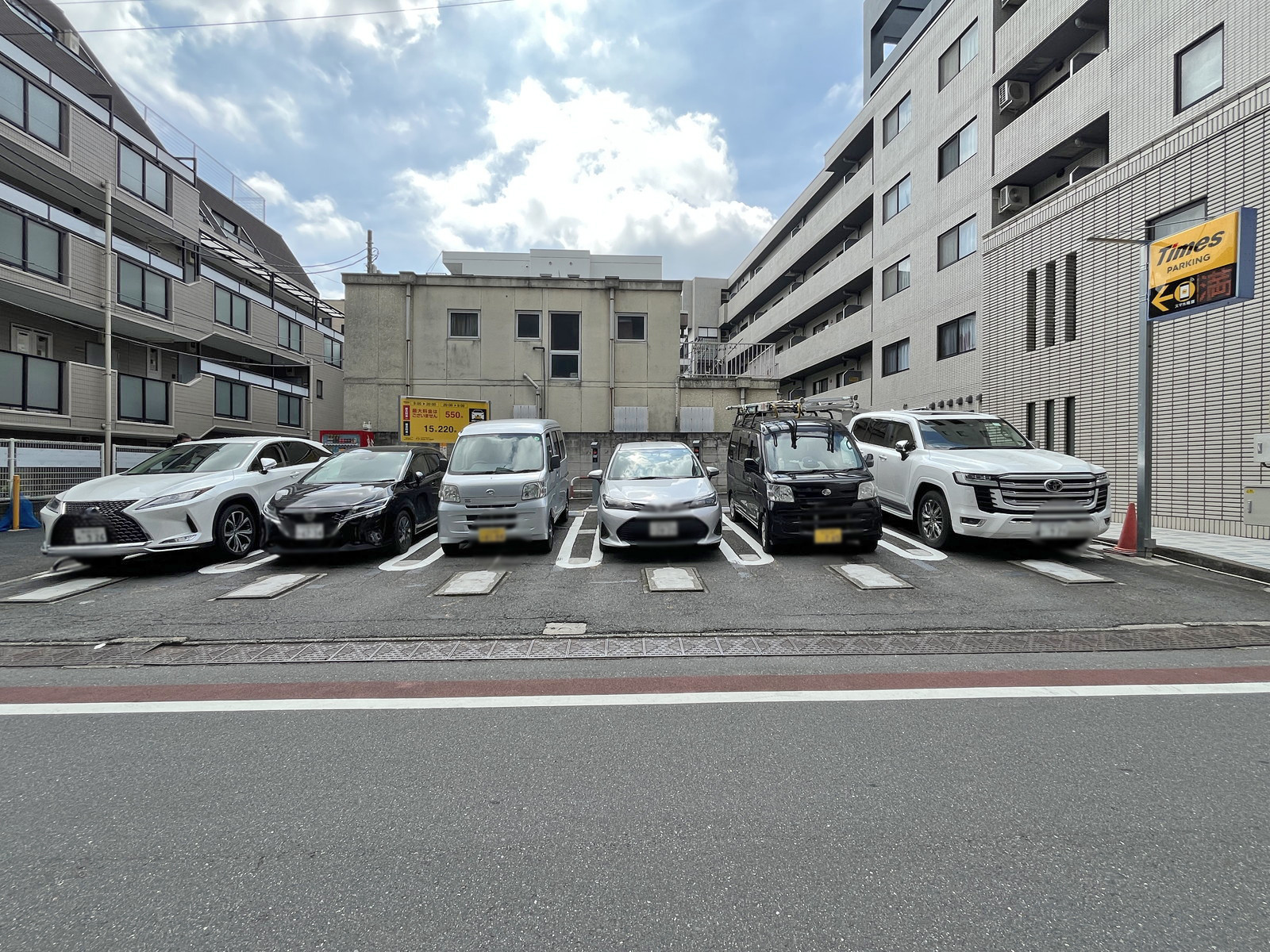徒歩1分のコインパーキング