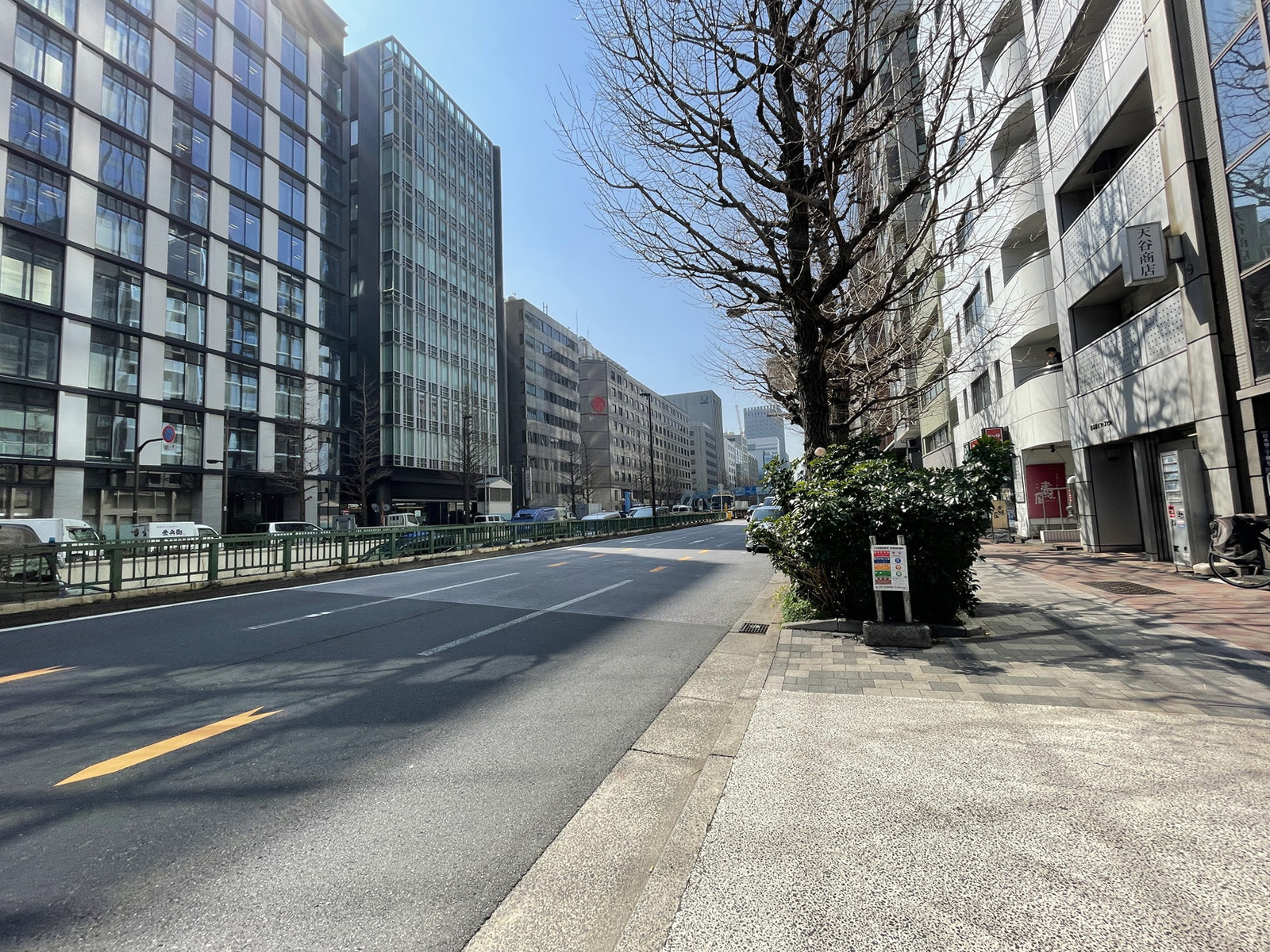 VORT日本橋1前面の通り