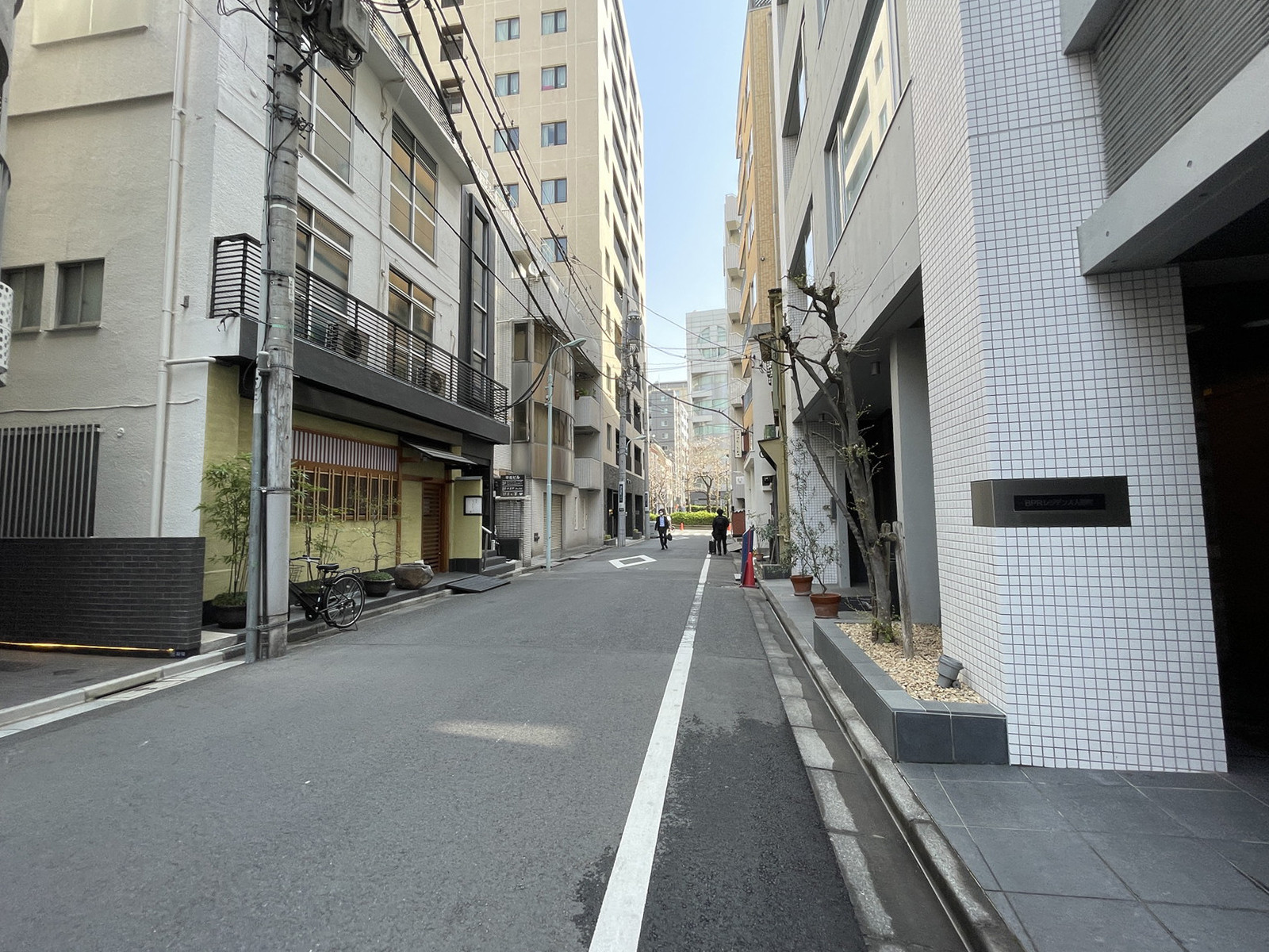 TWG日本橋人形町前面の通り