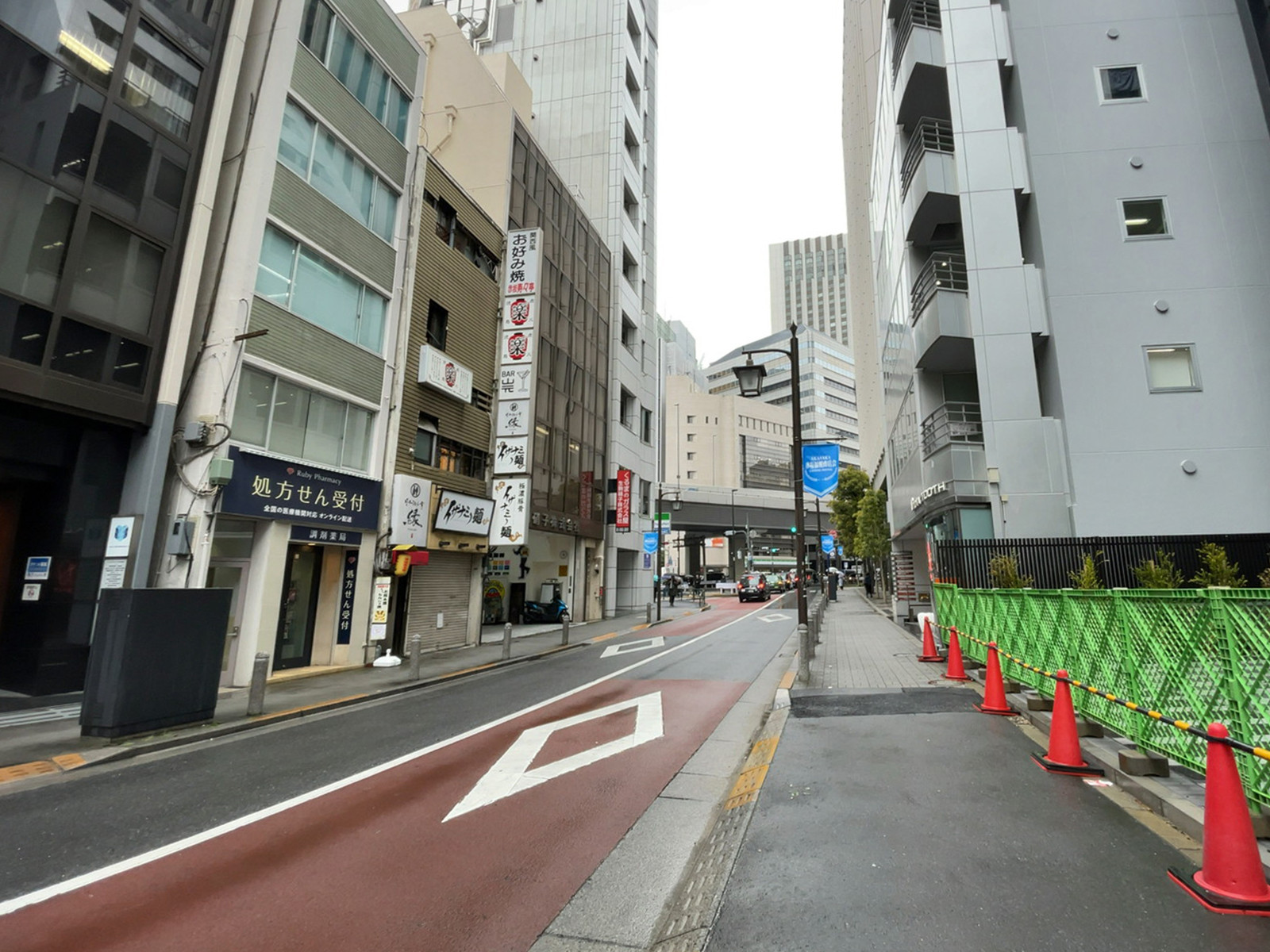 NOIR AKASAKA BLDG前面の通り