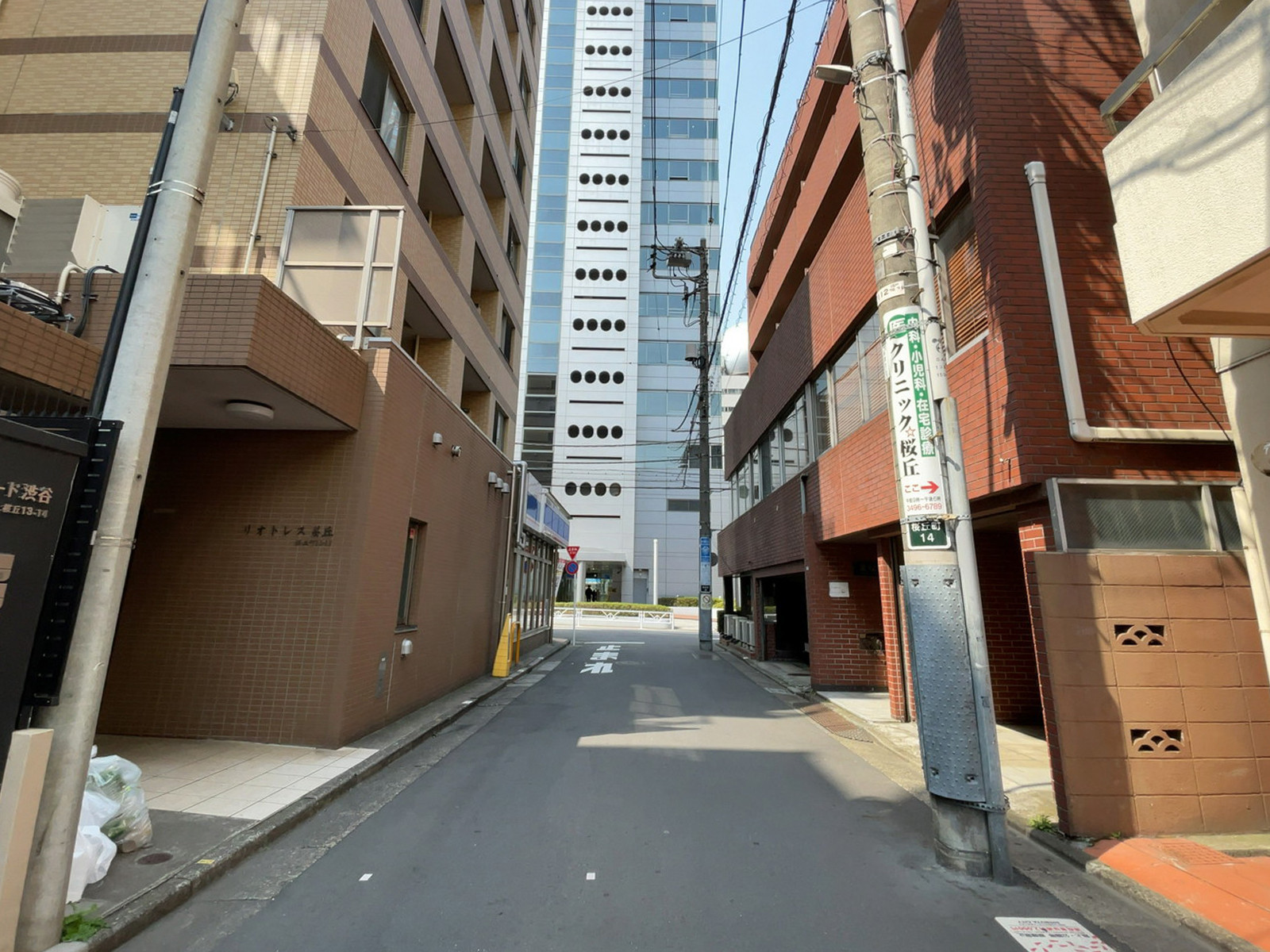 フジビル43前面の通り