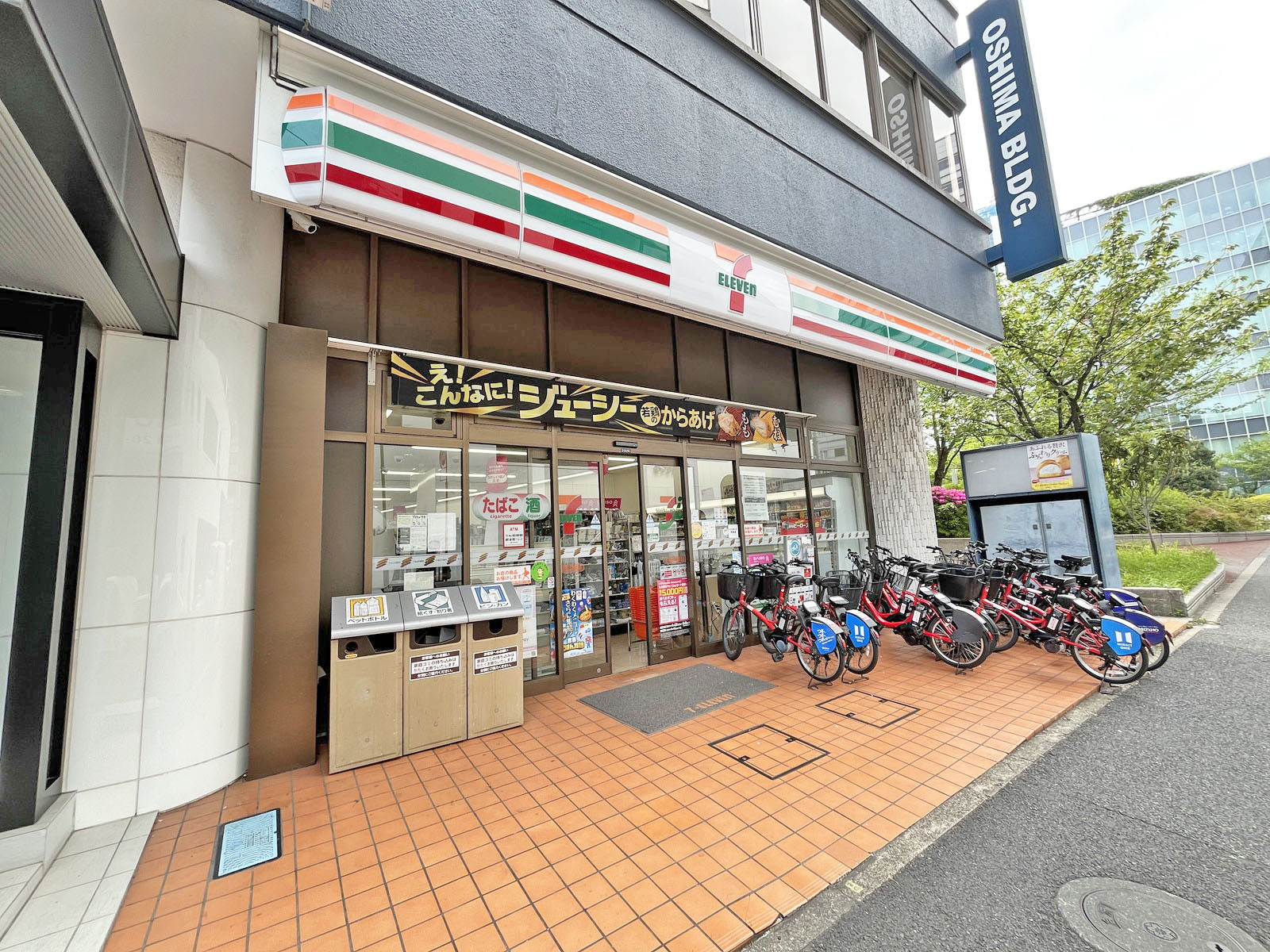 徒歩3分のセブン-イレブン 日本橋小網町店