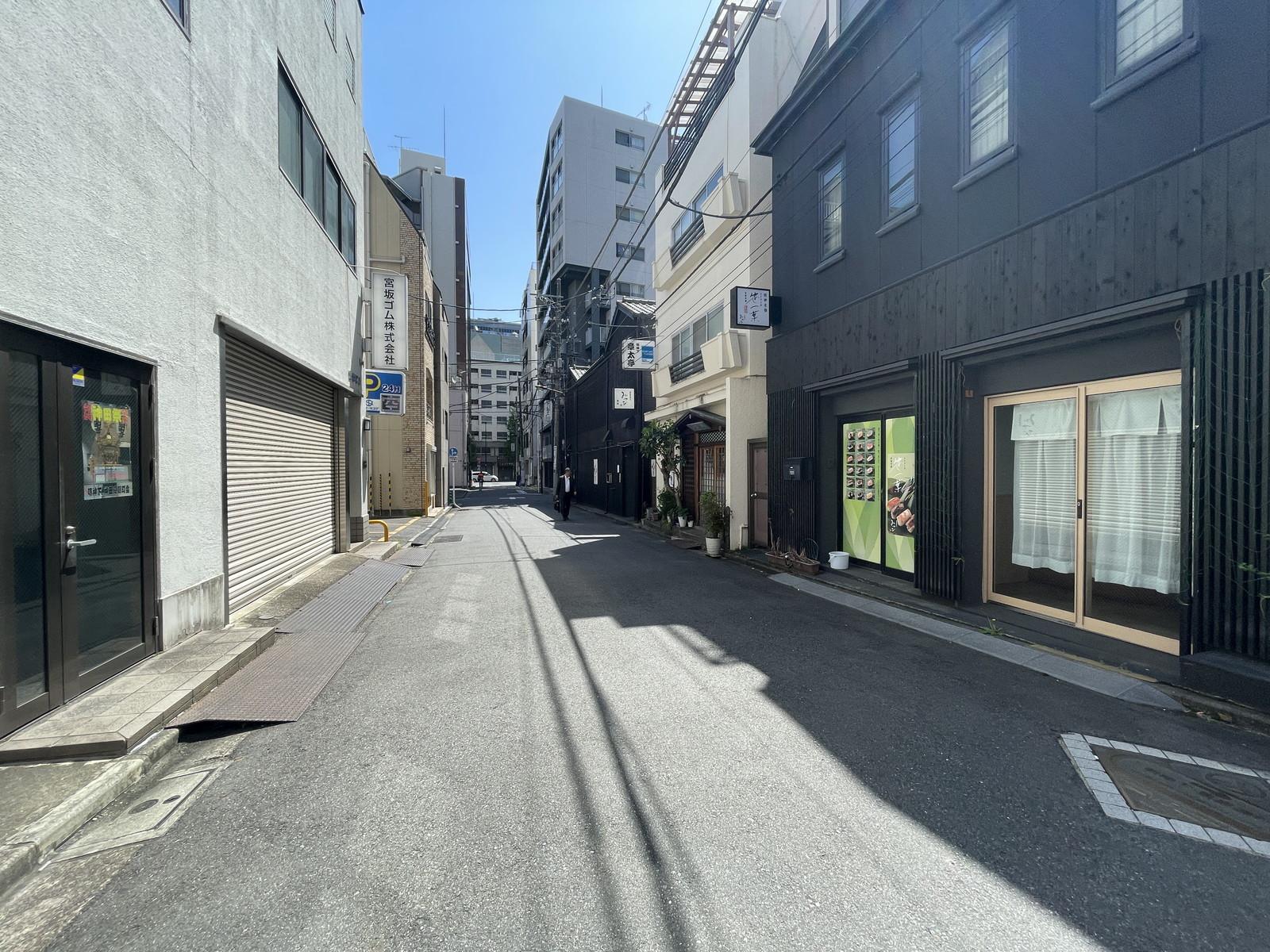 周辺は落ち着いたエリア