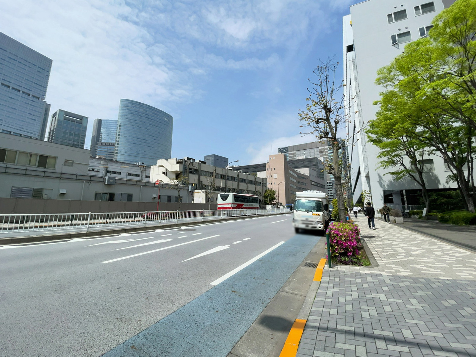 SOUTH PORT品川前面の通り