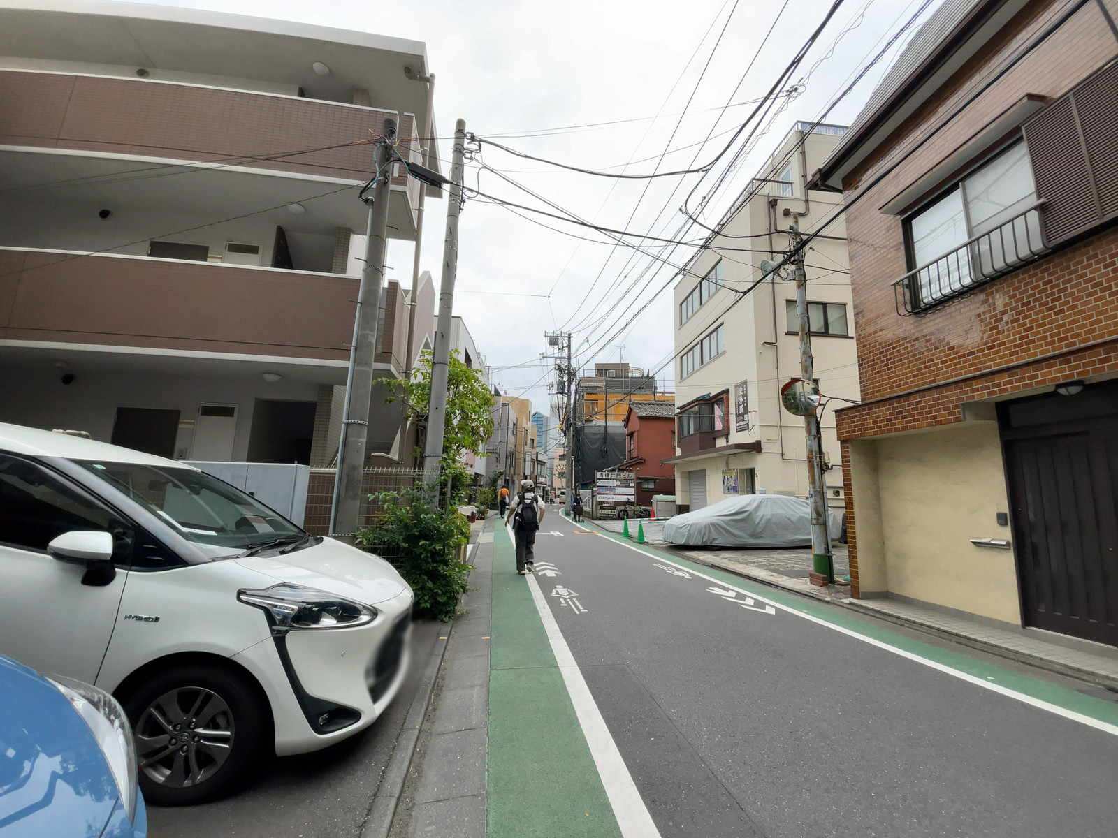 コイケ南品川ビル前面の通り