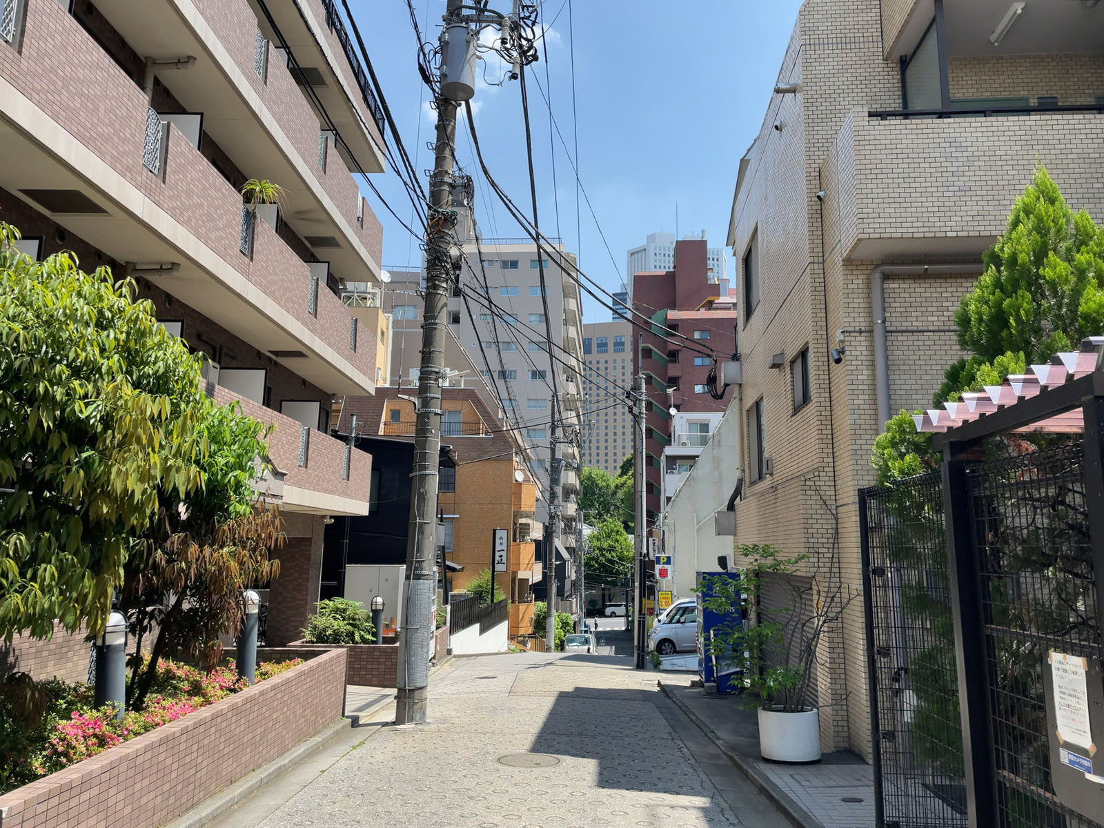 フジサンコービル前面の通り