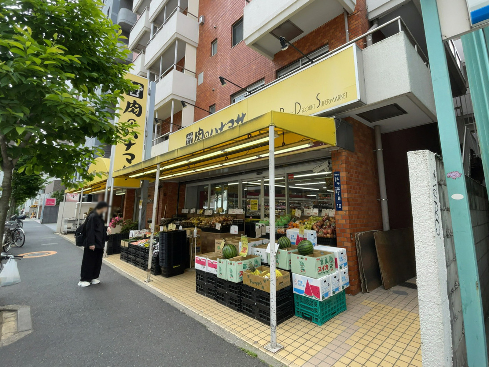 徒歩1分の肉のハナマサ 錦糸町店