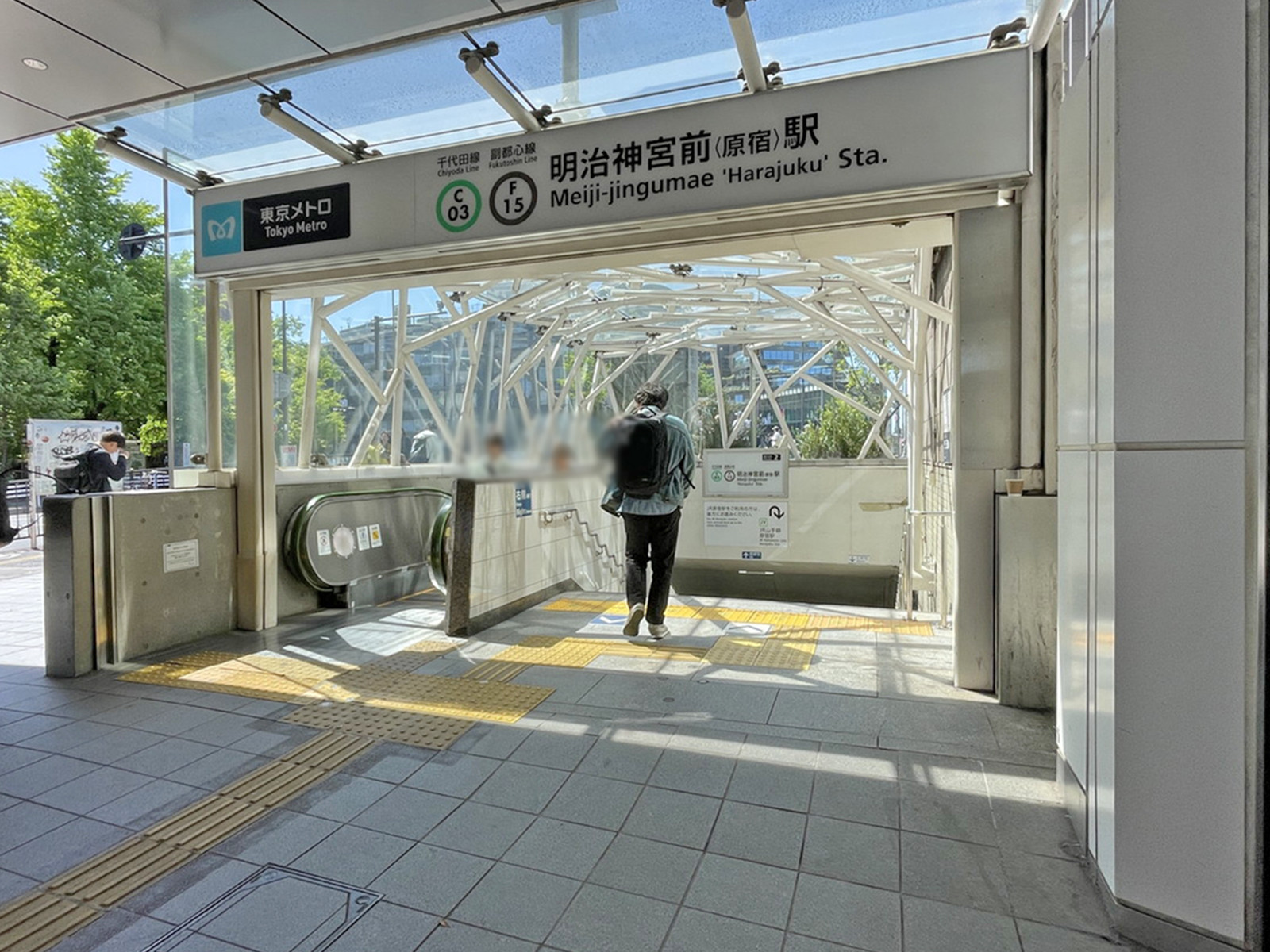 最寄りの「明治神宮前駅」