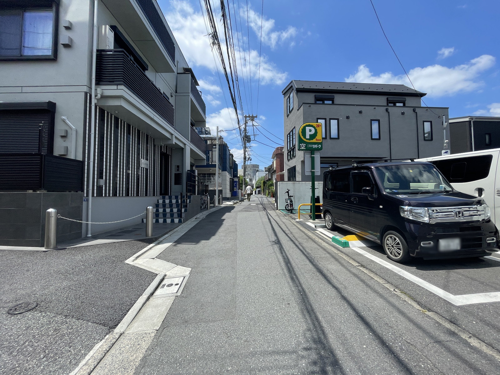 周辺は落ち着いたエリア