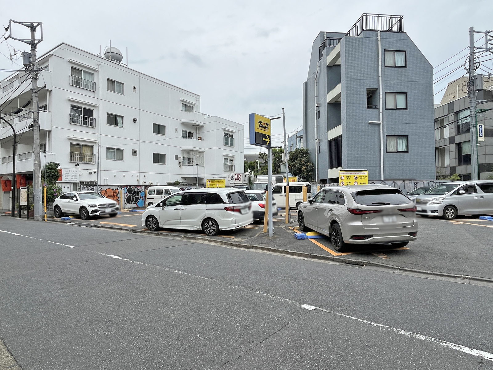 徒歩1分のコインパーキング
