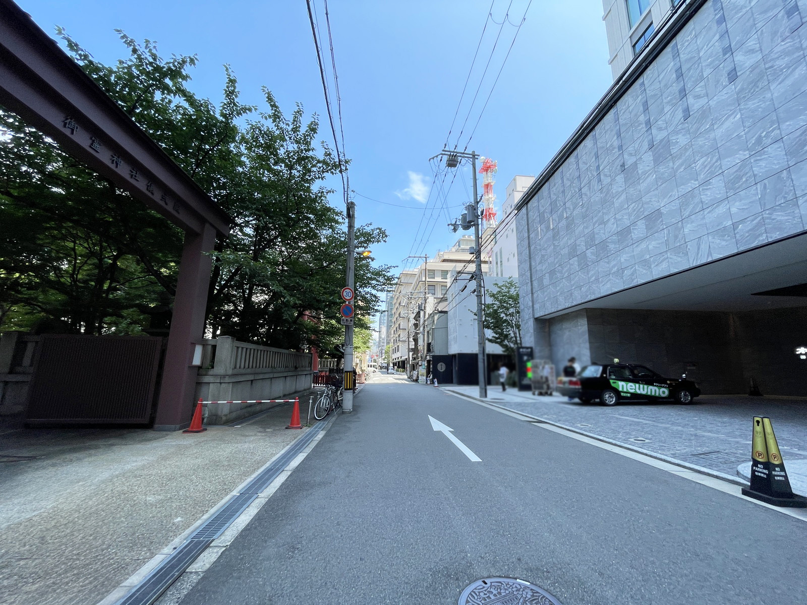 CITYPOLEダイコウ前面の通り