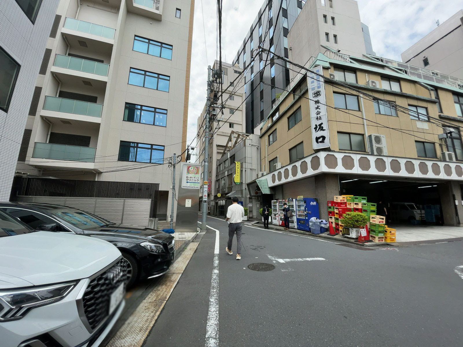 麹町ブライトンビル前面の通り