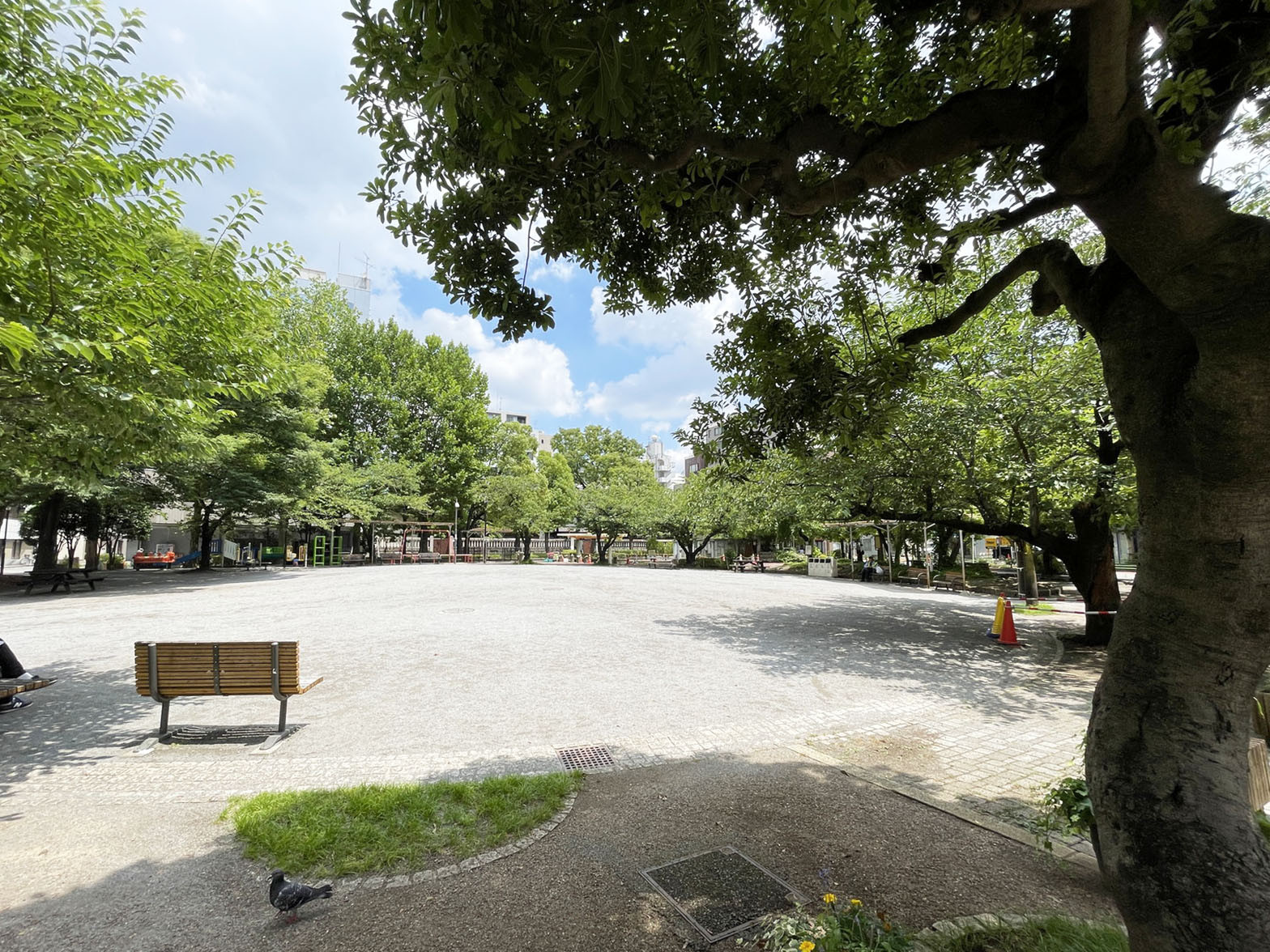 付近の中央区立鉄砲洲児童公園