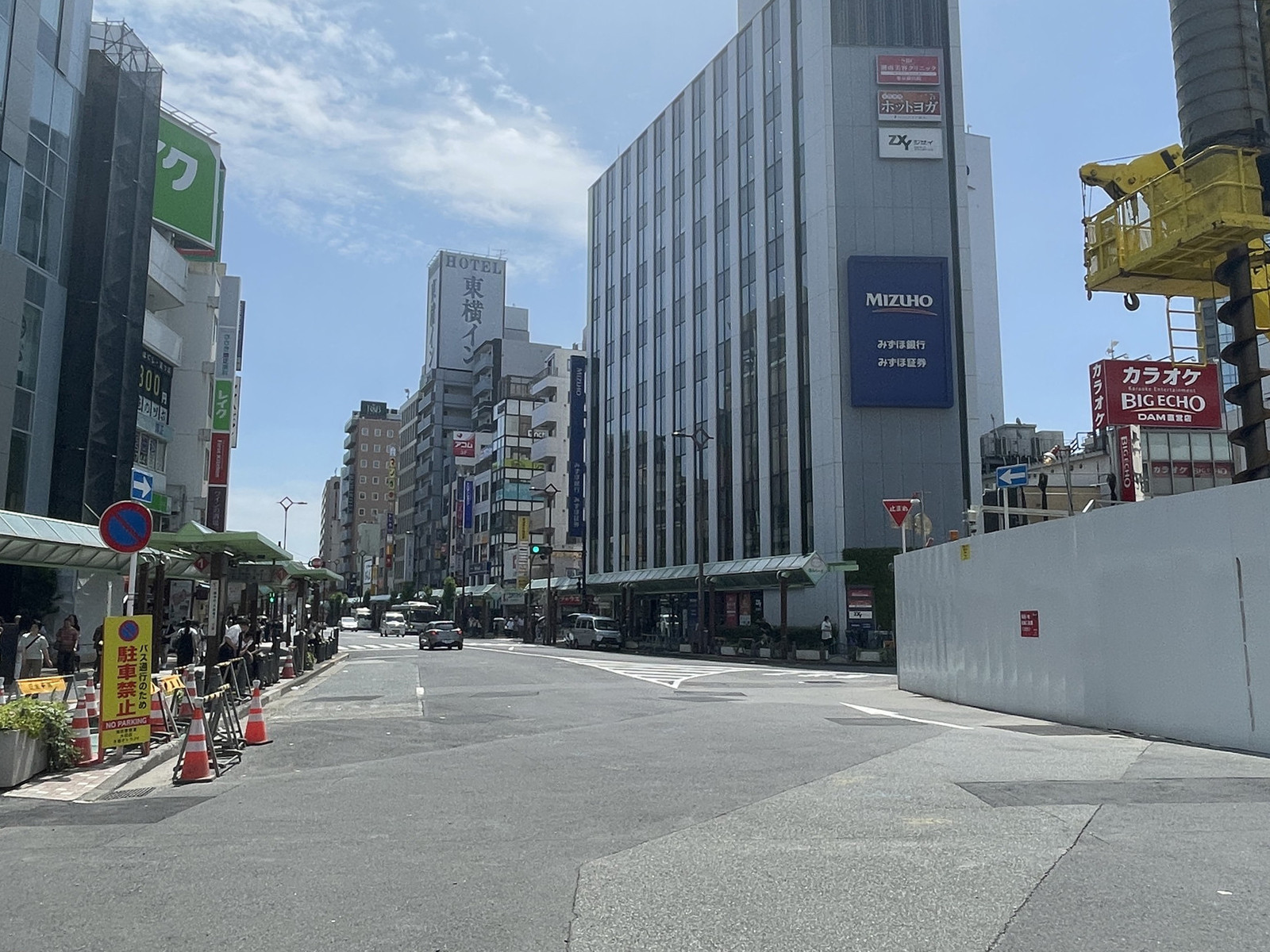 FUNDES蒲田前面の通り