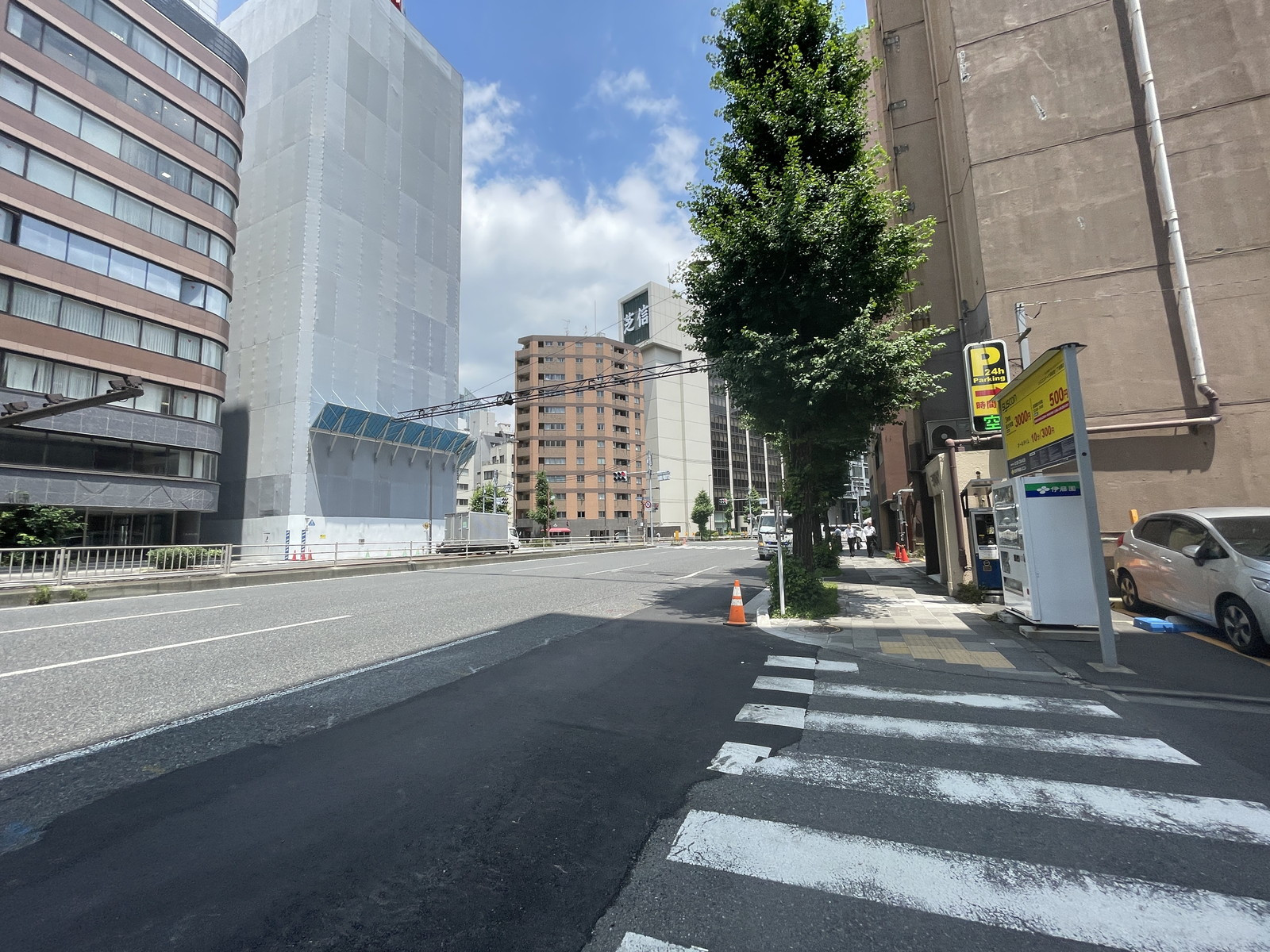 喜多ビル前面の第一京浜