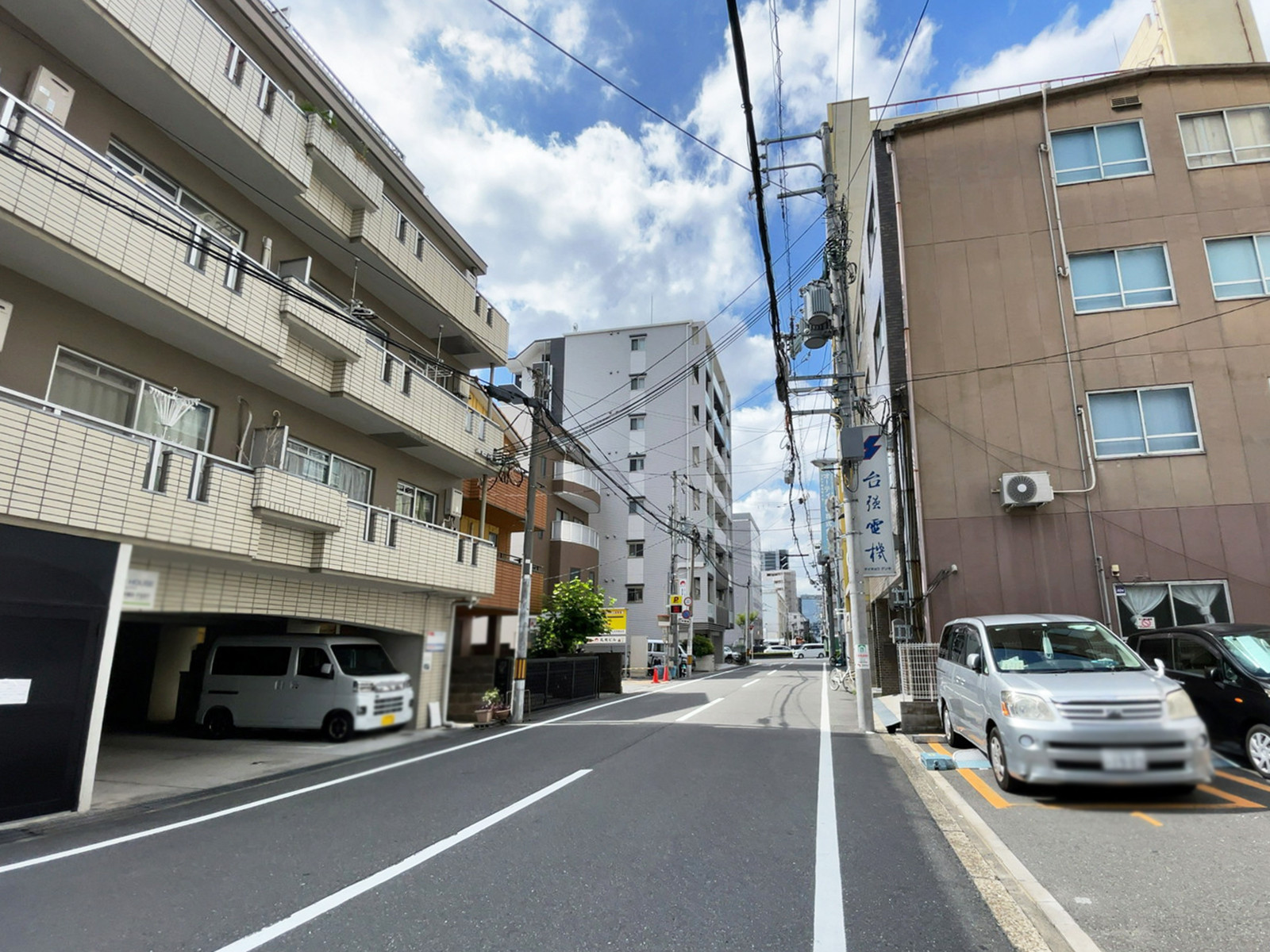 torio天満橋ビル 本館前面の通り
