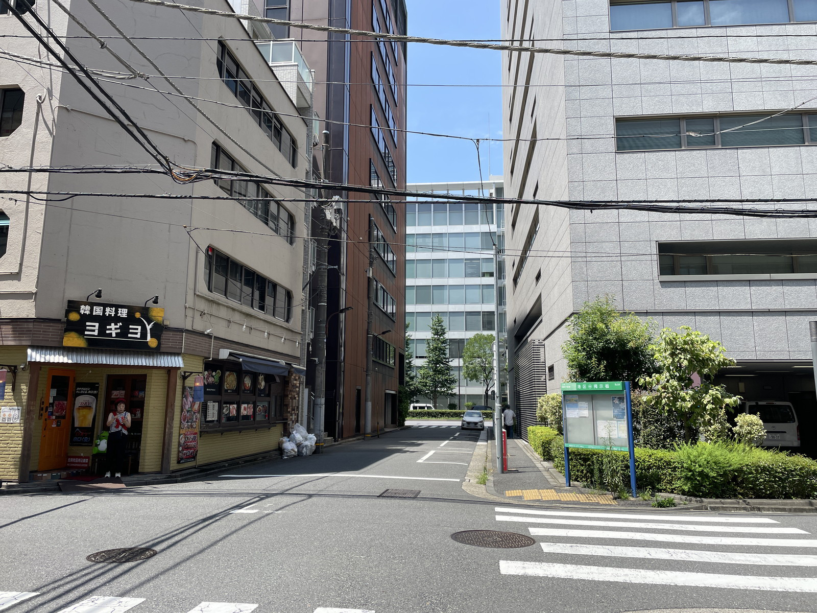 JBAビル前面の通り